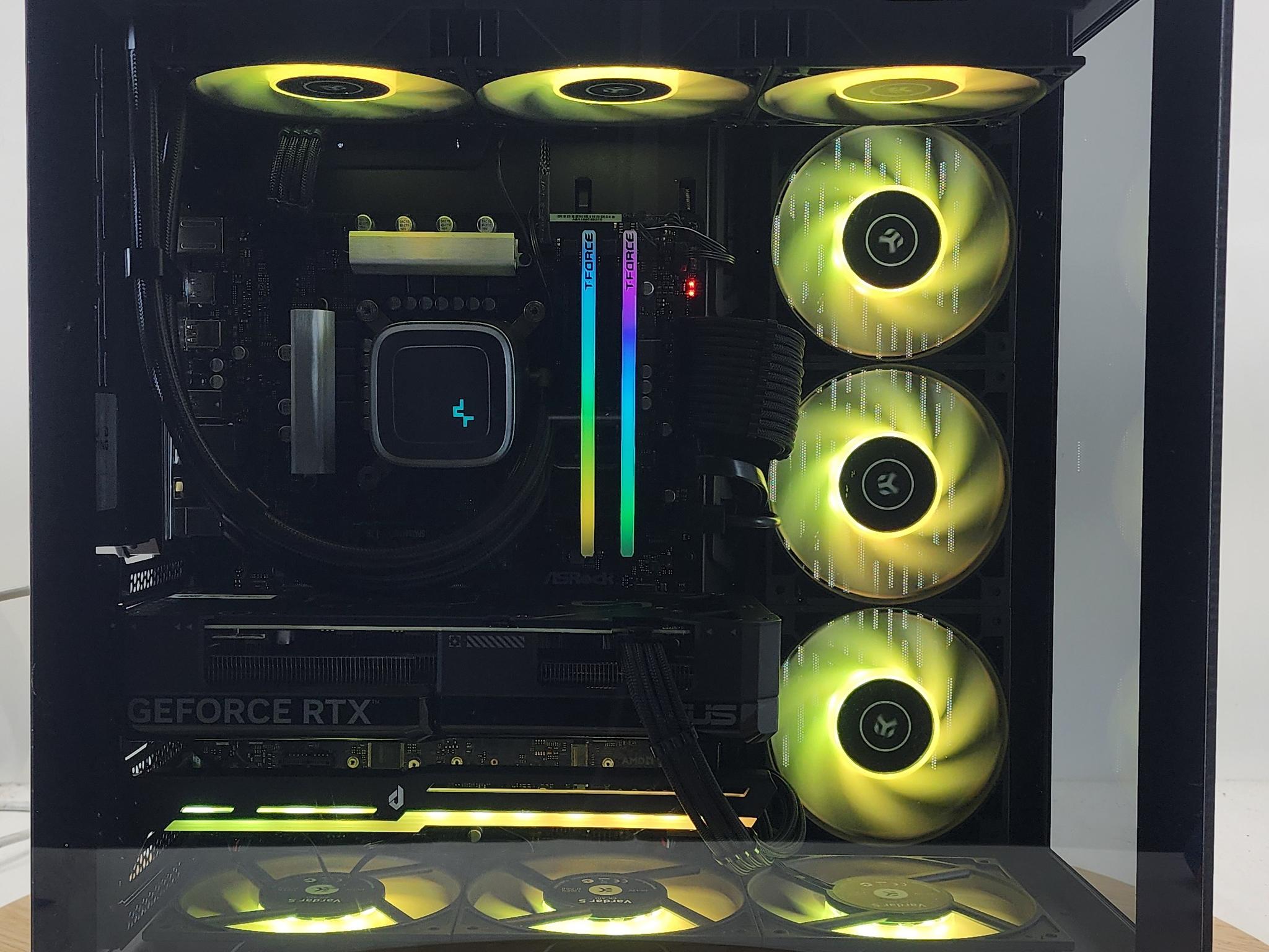Gaming PC i7-12700KF 32GB RAM 1TB SSD RTX 4070 12GB Windows 11 Computer