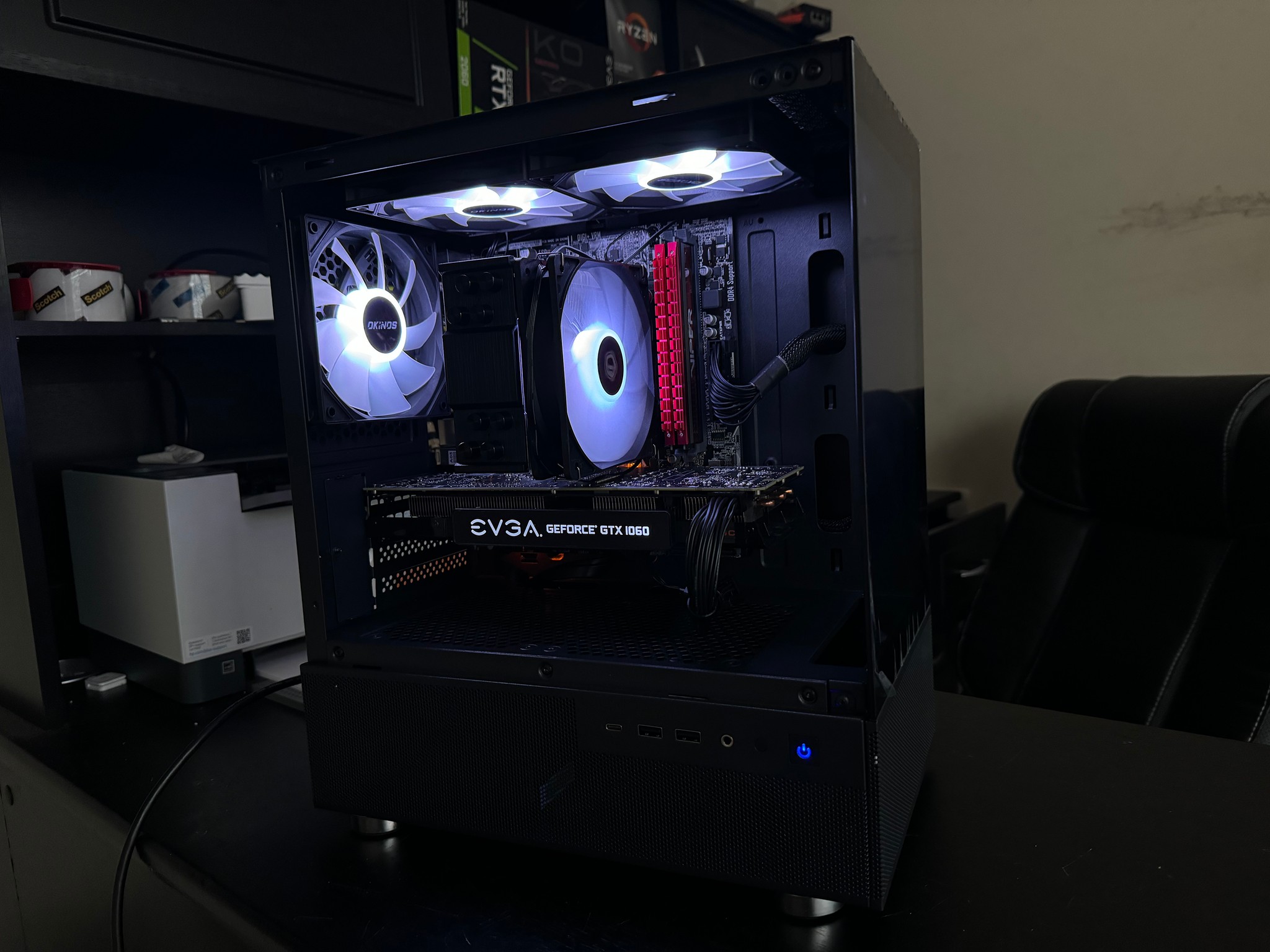 1080P Gaming Pc- Gtx 1060 6gb, Ryzen 5 2600