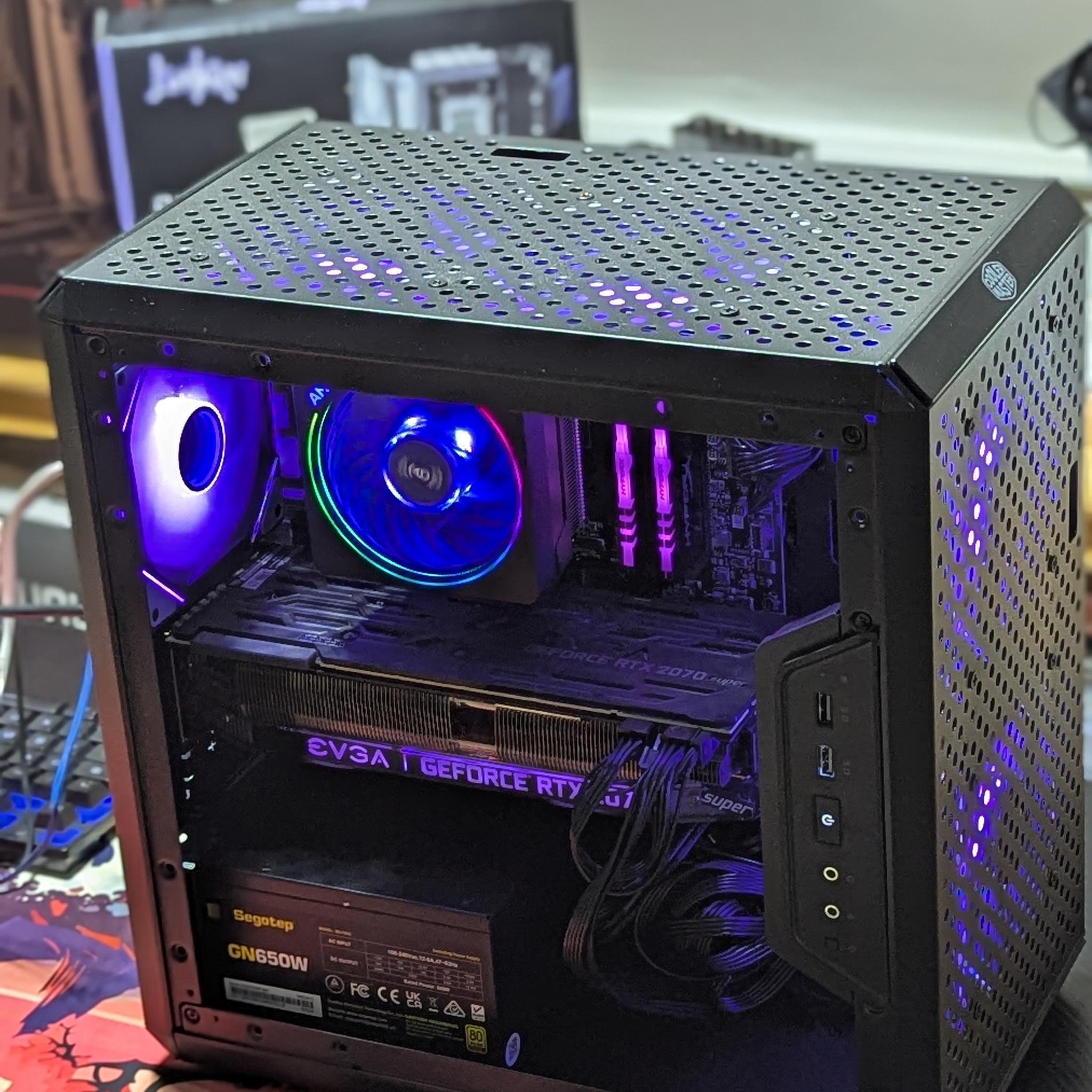 Gaming PC|AMD Ryzen 5 5600|EVGA GEFORCE RTX 2070 SUPER|1 TB NVMESSD|16 GB DDR4 3200 |Windows 11 Home