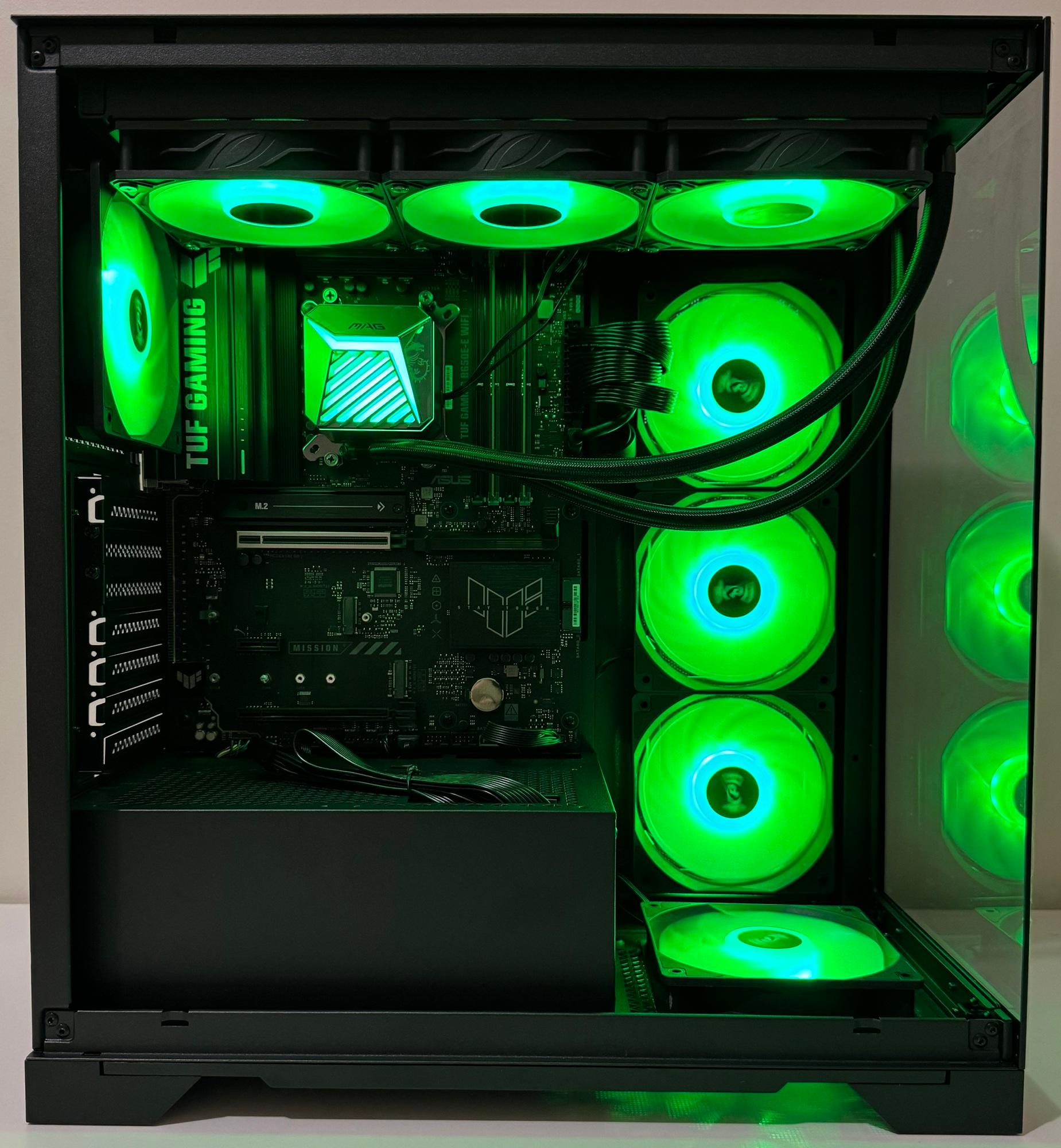 AMD X3D Ryzen 5 7500X3D 32GB DDR5 RAM 1TB Gen5 NVMe SSD ASUS B650E-E TUF MONTECH 850W Barebone PC