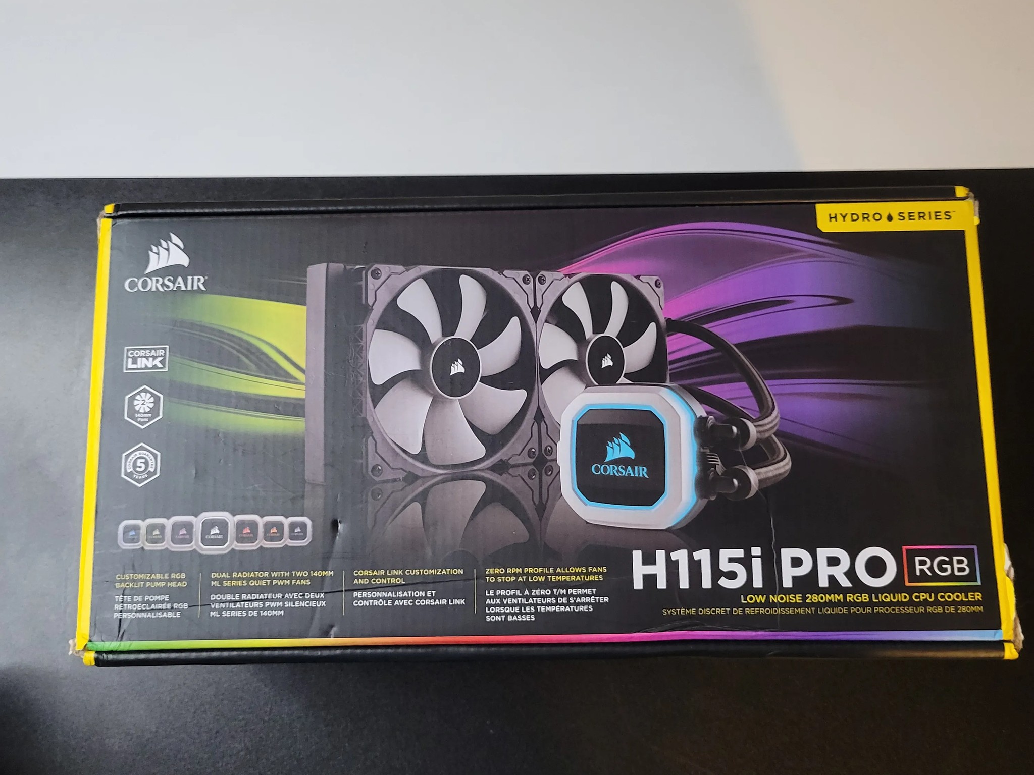 Corsair H115i Pro RGB