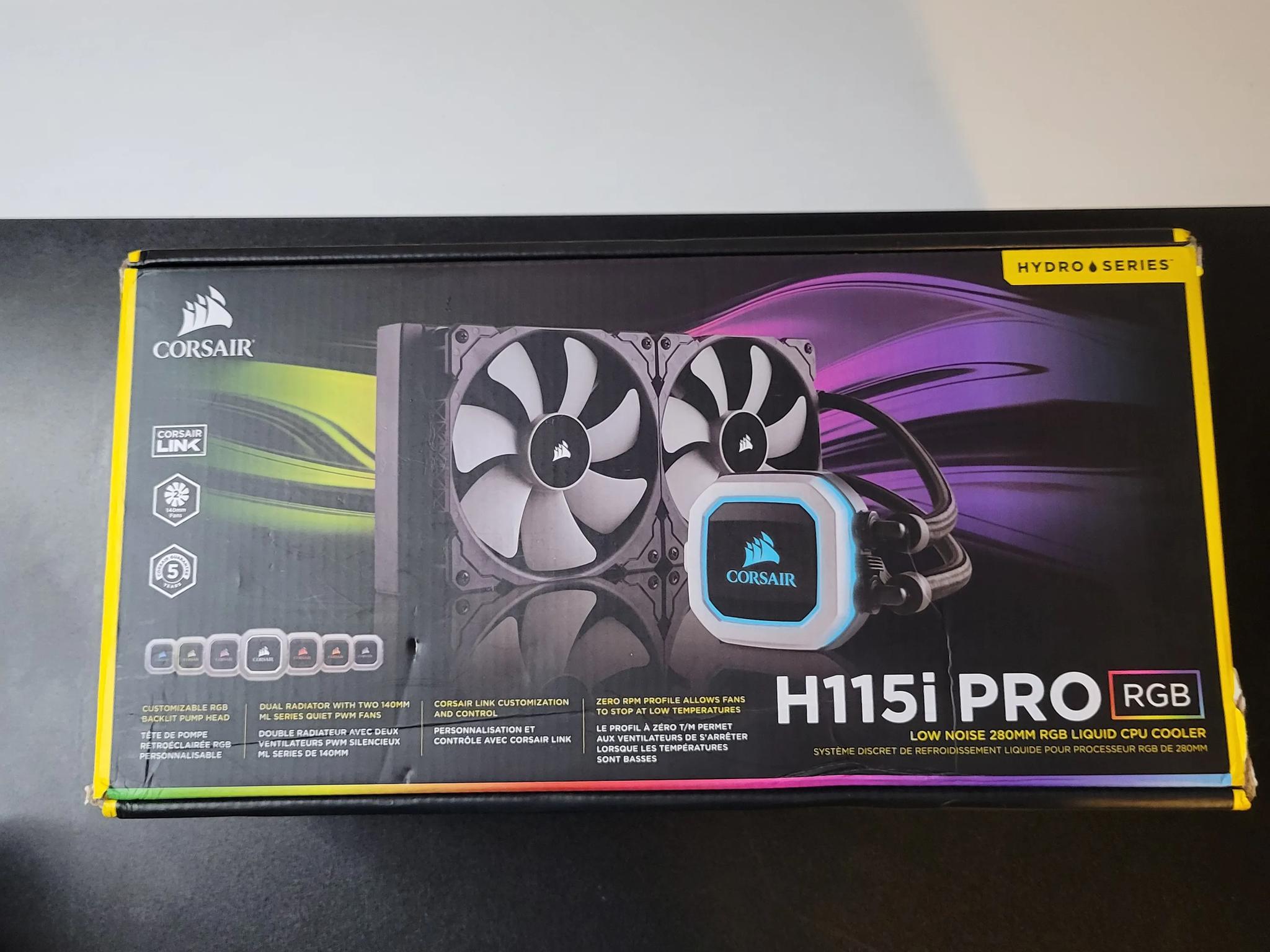 Corsair H115i Pro RGB