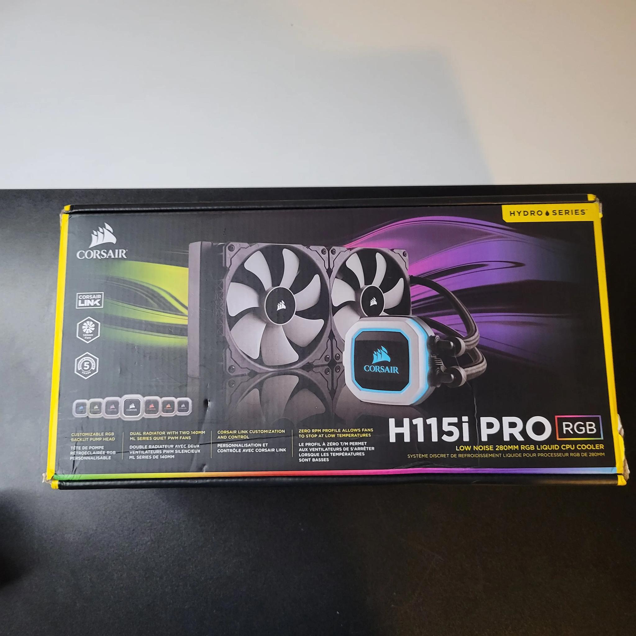 Corsair H115i Pro RGB