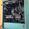 GREEN GOBLIN!!! MicroATX build with AMD Ryzen 9600X and 9070, 32GB DDR5, 2TB SSD