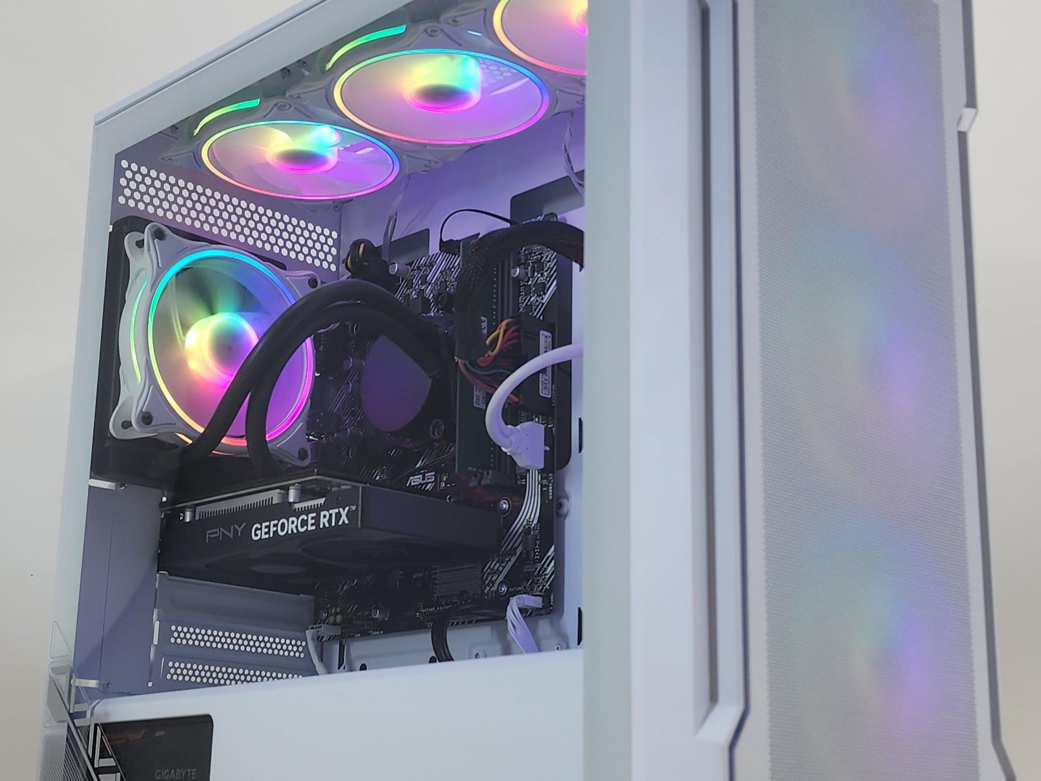 Gaming PC i5-10400F 8GB RAM 128GB SSD + 500GB HDD RTX 3050 6GB Win11 Computer