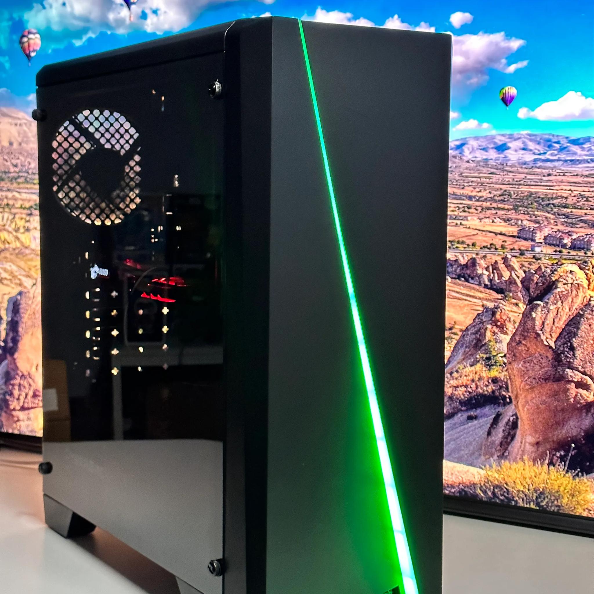 🪁 Starter Gaming PC🪁-Nvidia GTX 1050 TI 4GB-Intel Core i3 10100F -16GB DDR4 RAM-512GB NVME