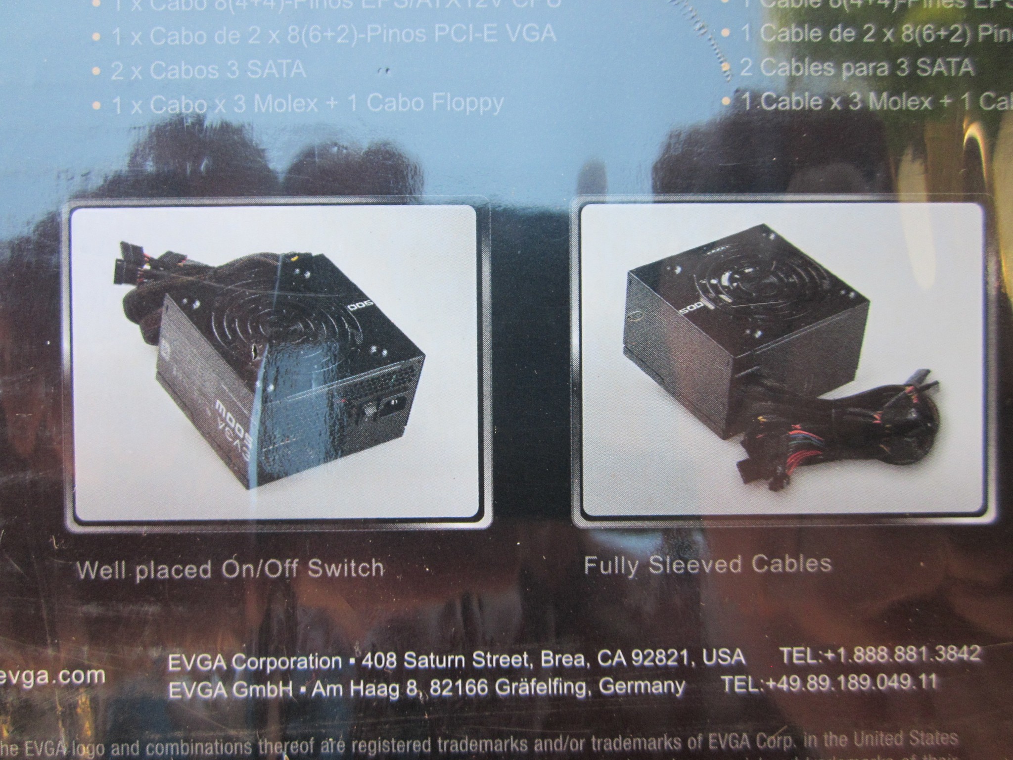 NEW SEALED! EVGA 500W 80 PLUS Power Supply