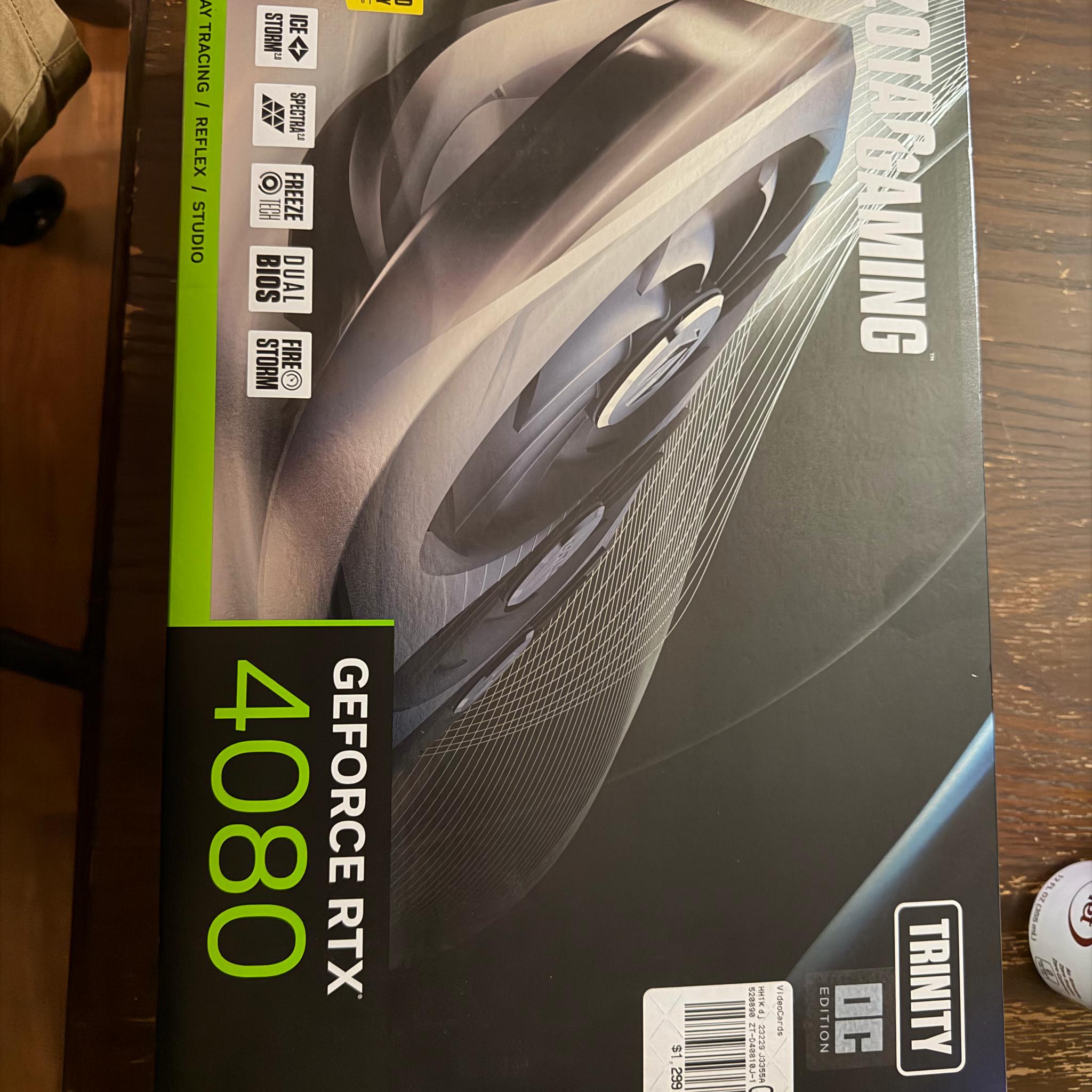 ZOTAC GAMING GeForce RTX 4080 Trinity OC