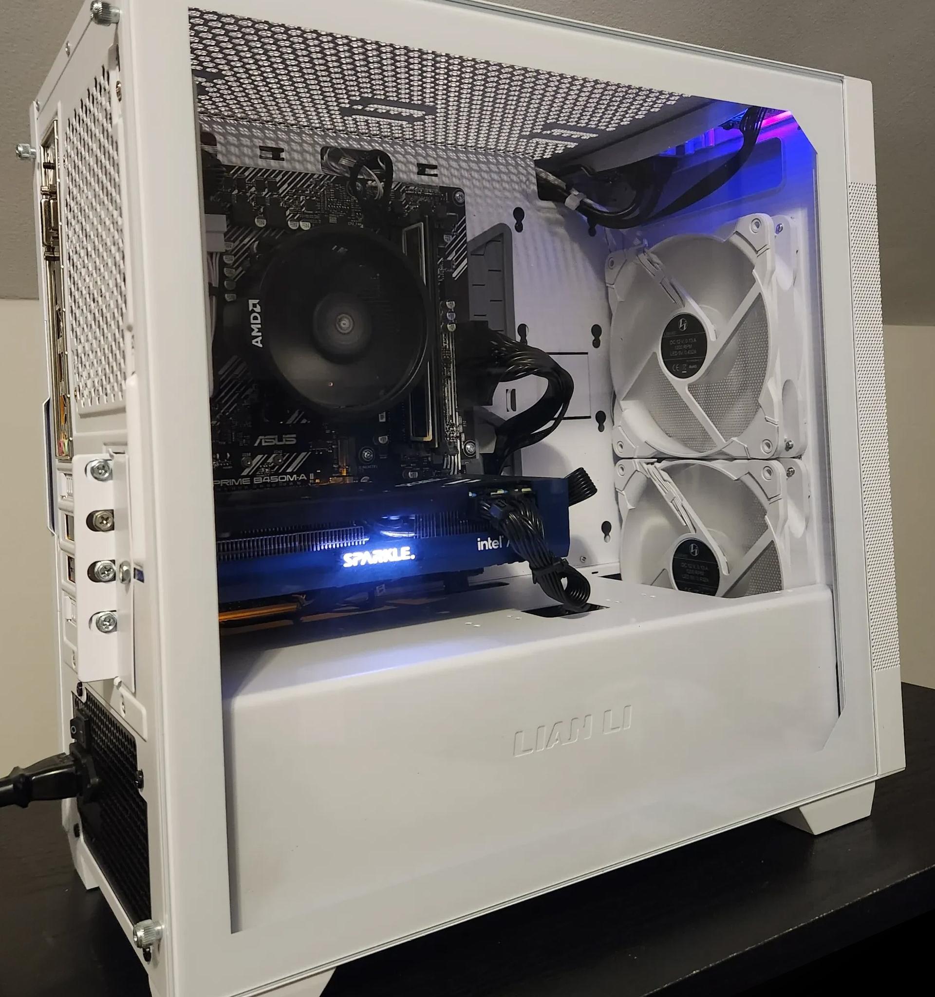 Built for Great 1080p Gaming: Ryzen 5 & Intel Arc A750! Xtra 1TB storage