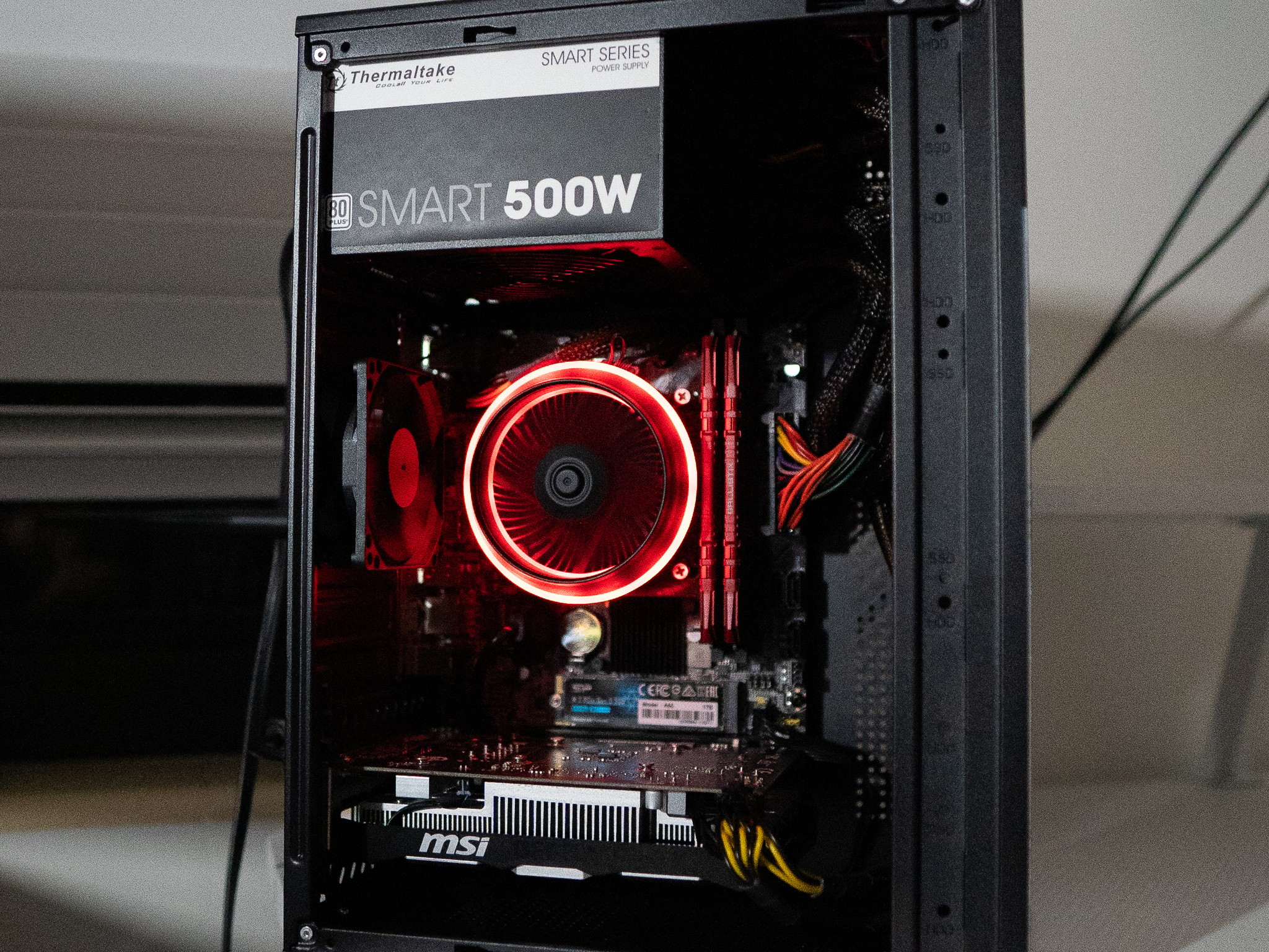 🩸🩸 | GTX 1650 | INTEL i3 8100 | 16GB DDR4 RAM | 1TB NVME SSD | Ruby Rocket 2.0