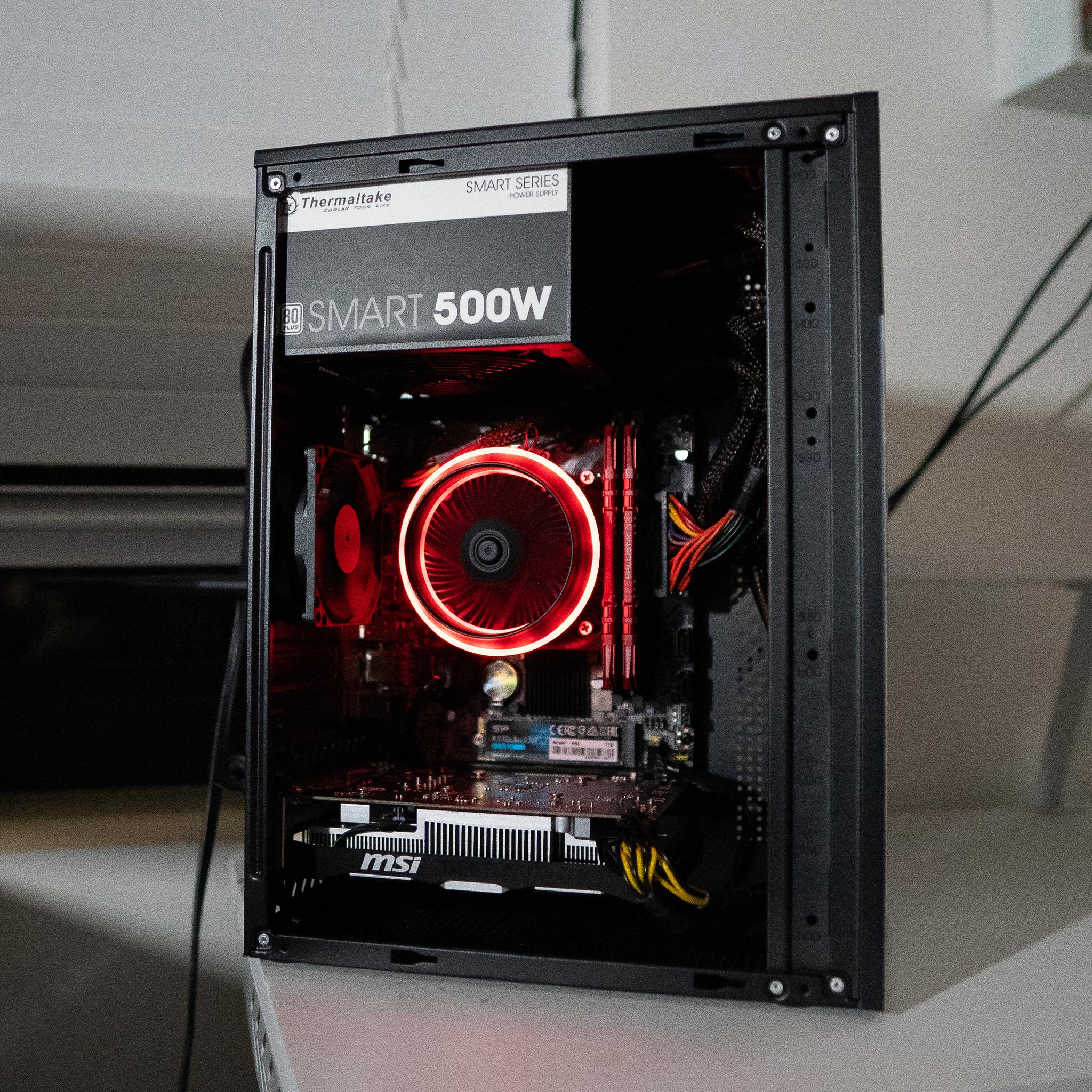 🩸🩸 | GTX 1650 | INTEL i3 8100 | 16GB DDR4 RAM | 1TB NVME SSD | Ruby Rocket 2.0