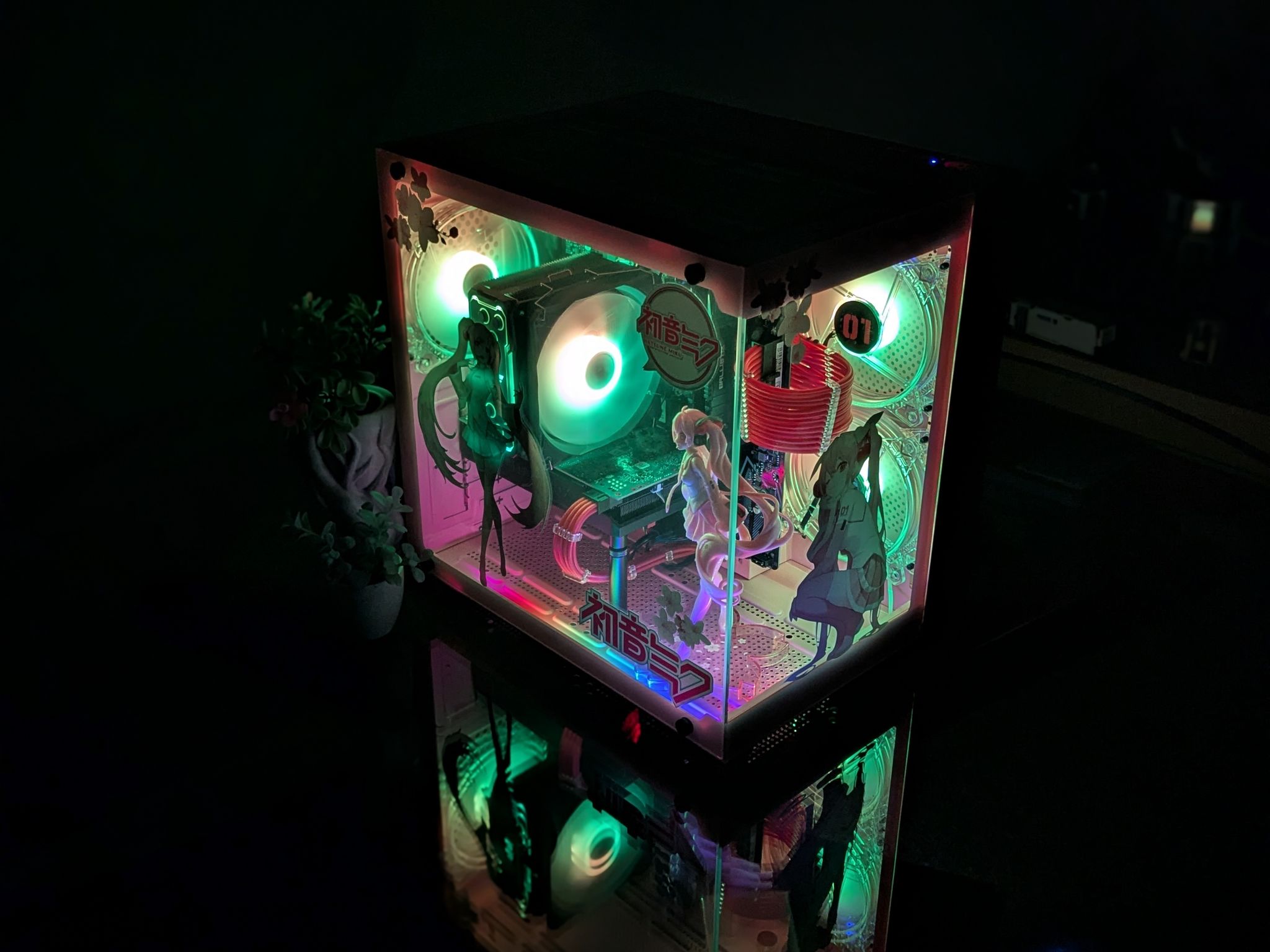 The Sakura Hatsune Miku 1080p Gaming PC | Nvidia RTX 2060 Super |Ryzen 5 | 1 TB SSD | 16GB RAM