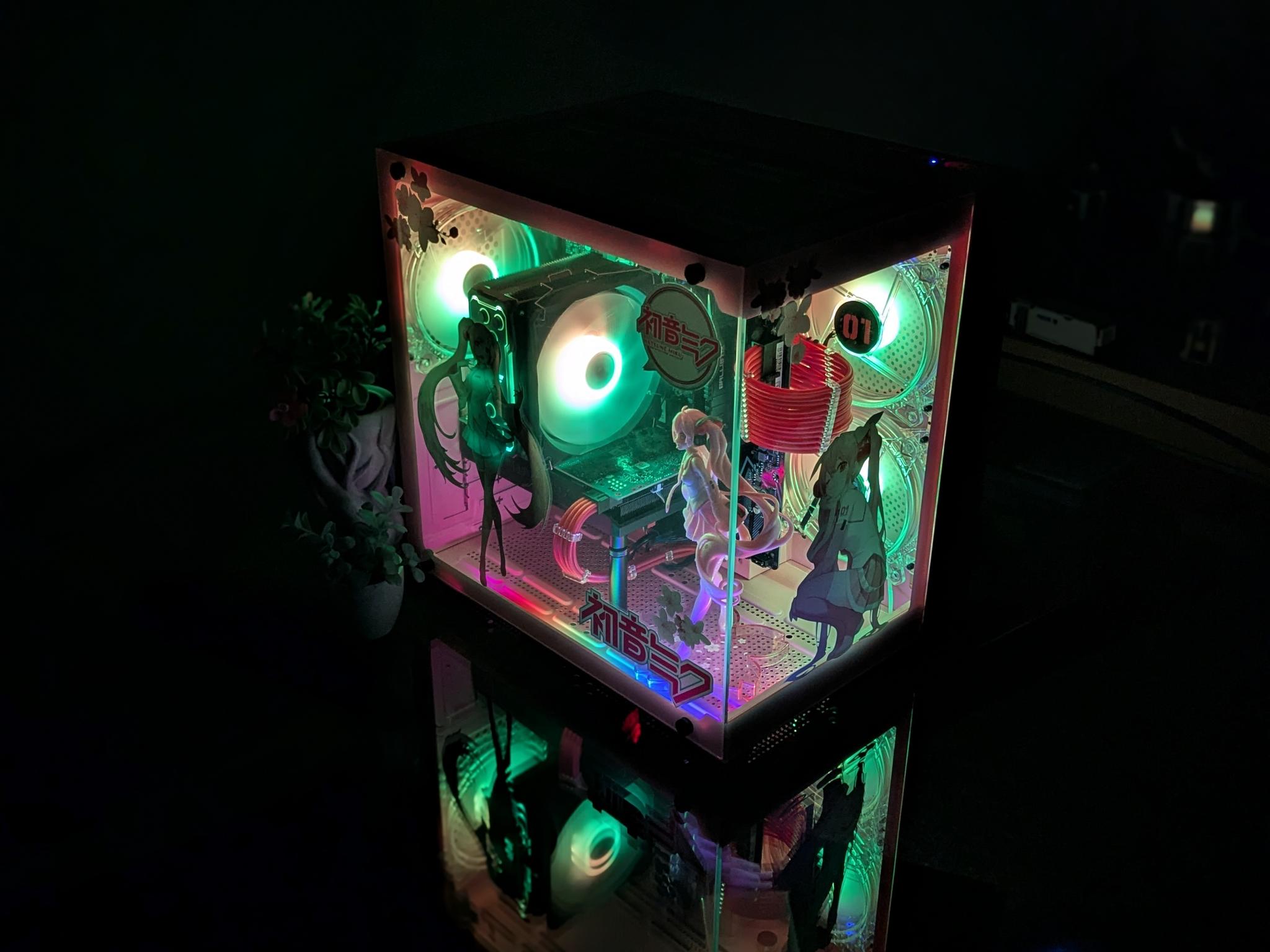 The Sakura Hatsune Miku 1080p Gaming PC | Nvidia RTX 2060 Super |Ryzen 5 | 1 TB SSD | 16GB RAM