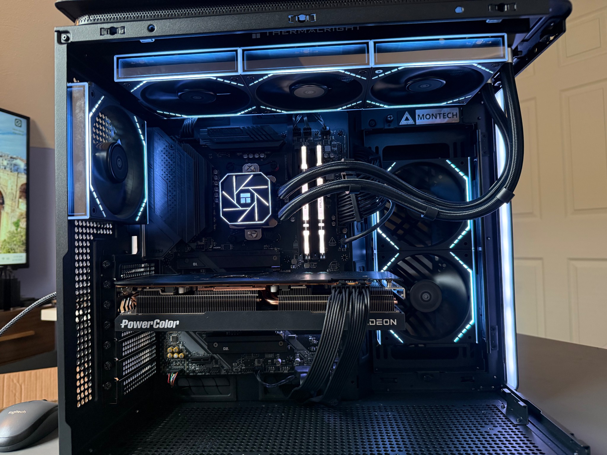 RGB 1440p Gaming PC – 7700 XT | Ryzen 7 5700X | 32GB DDR4 | 2TB NVMe