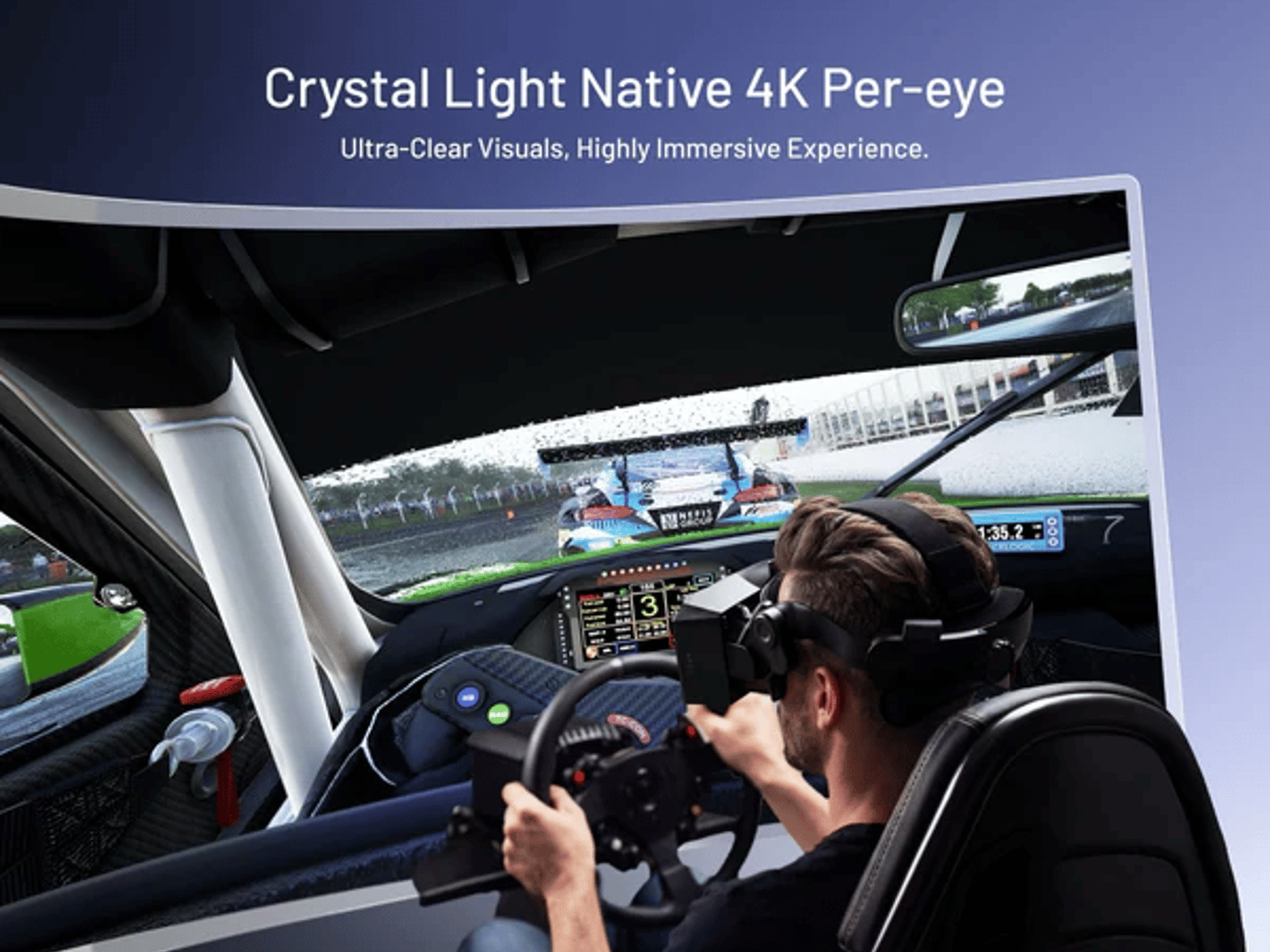 Pimax Crystal Light VR Headset