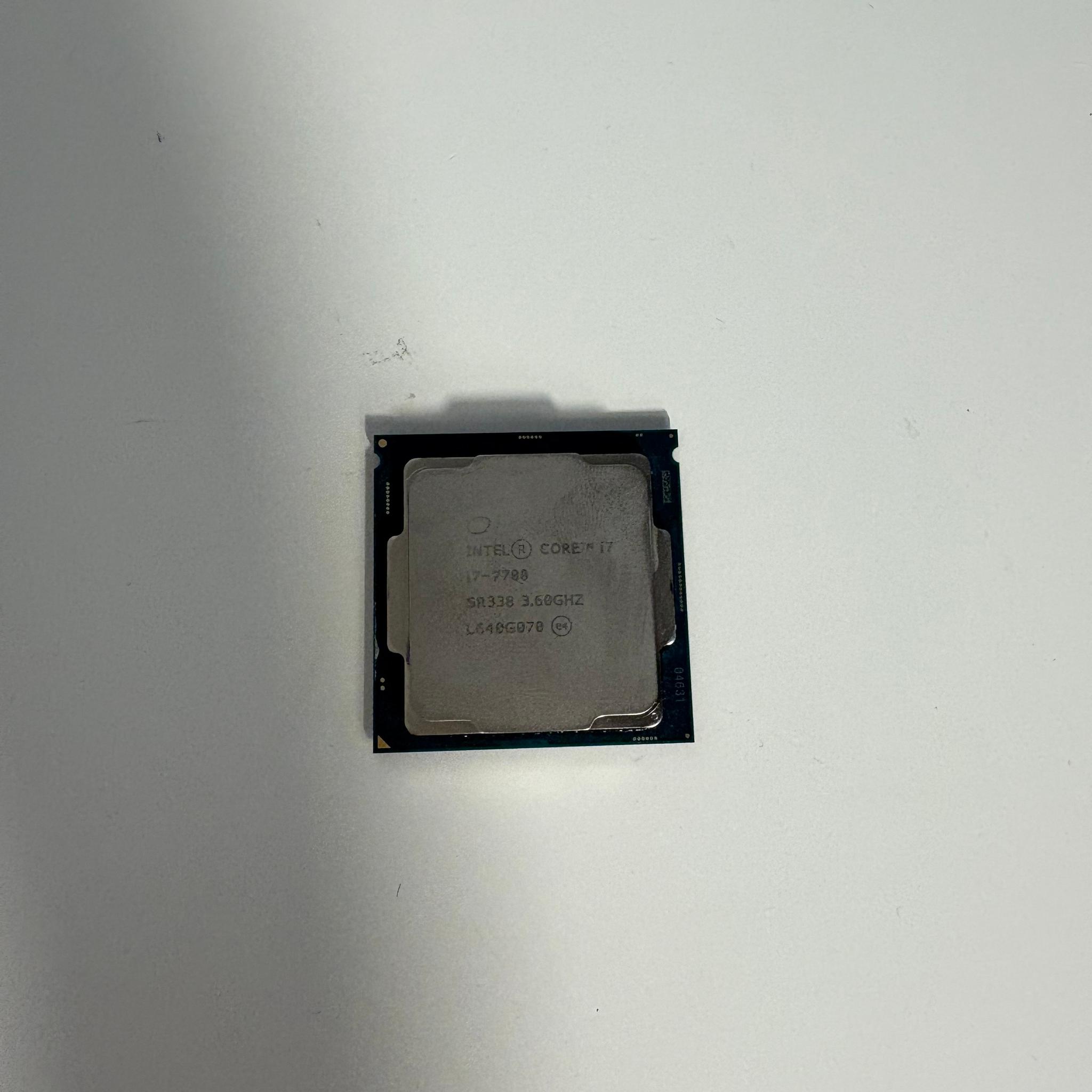 Intel Core i7 7700 (4 Cores, 8 Threads)