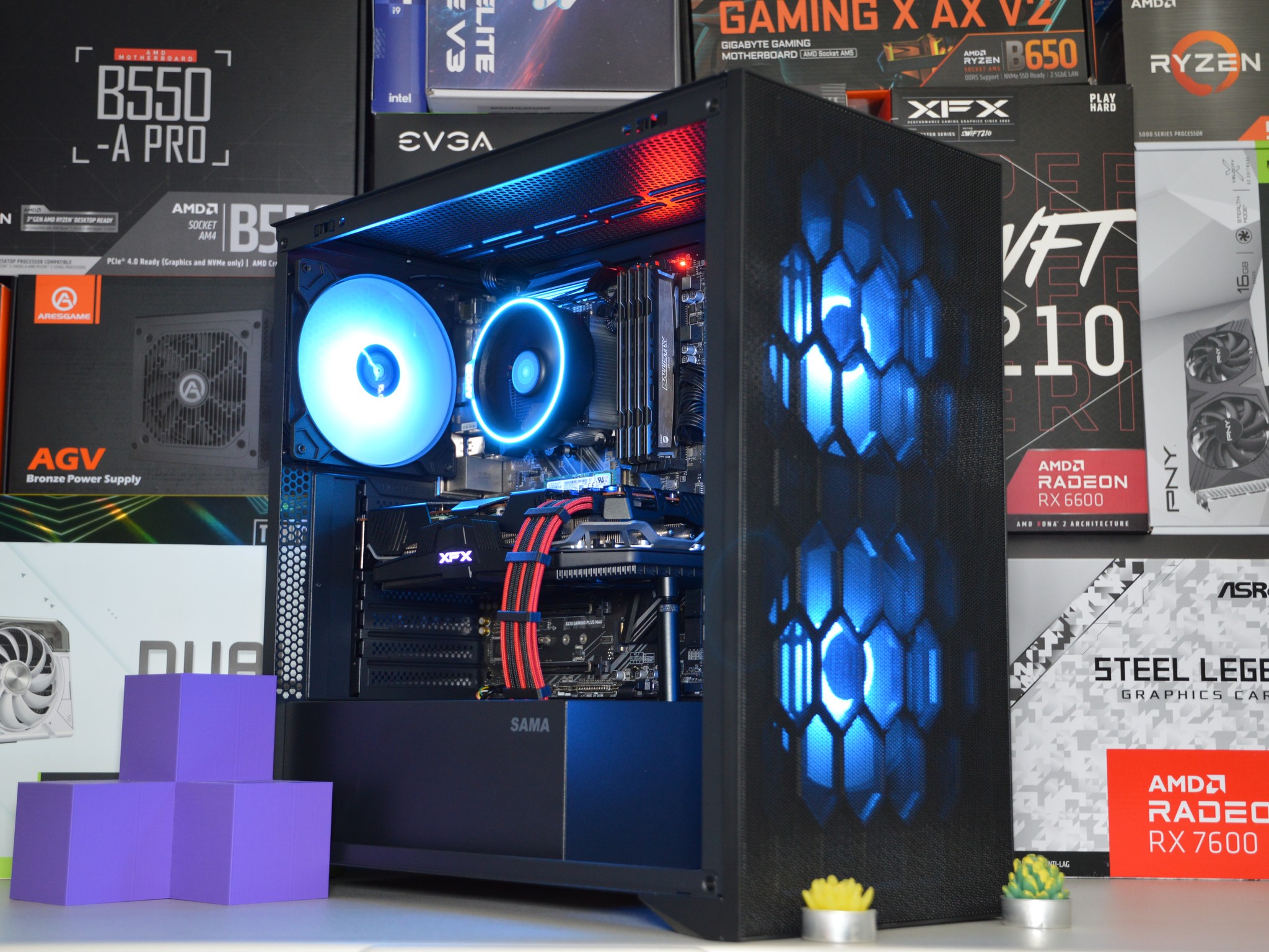 🔴👺 | RX 5700XT 8GB | RYZEN 7 2700 | 16GB DDR4 RAM | 1TB NVME SSD | Crimson Beast |