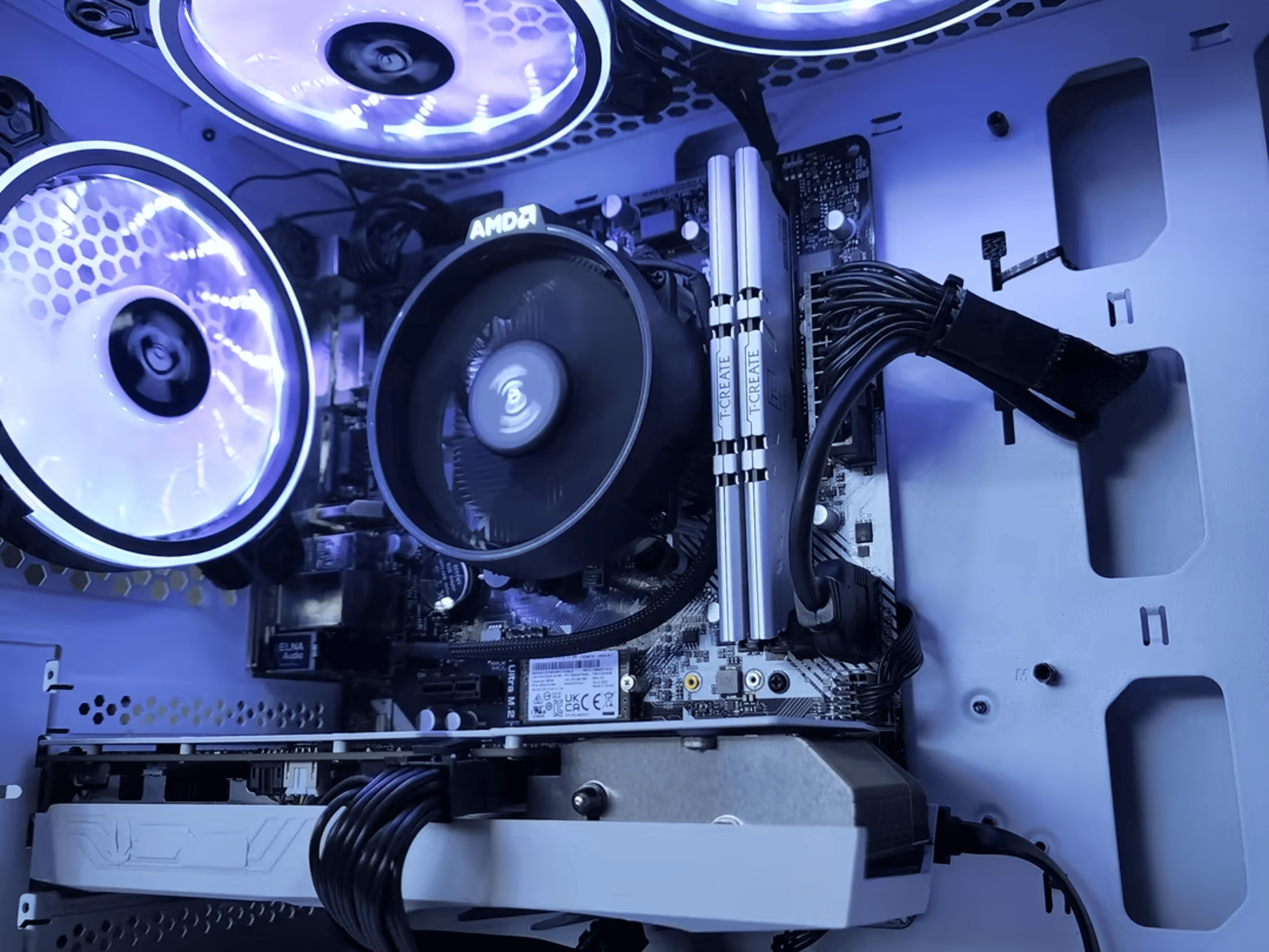 AMD Ryzen 5 2600X // Nvidia GeForce RTX 3050 // T-Create 16GB 3200MHz