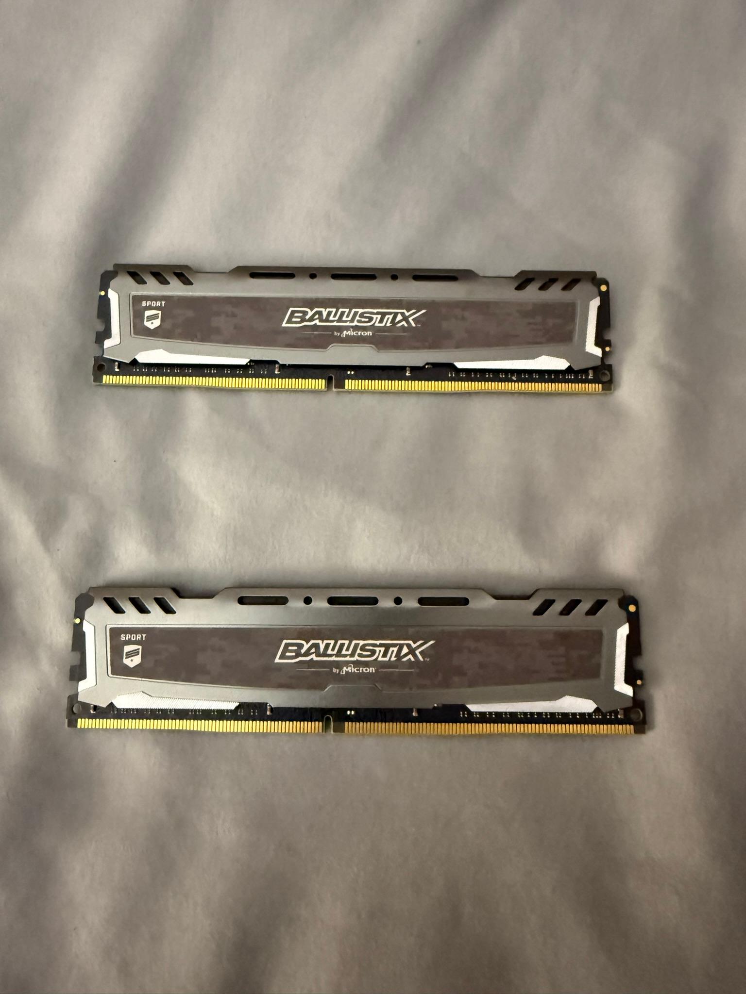 Ballistix Sport LT DDR4 2400 MT/s 16gb (2x8gb)