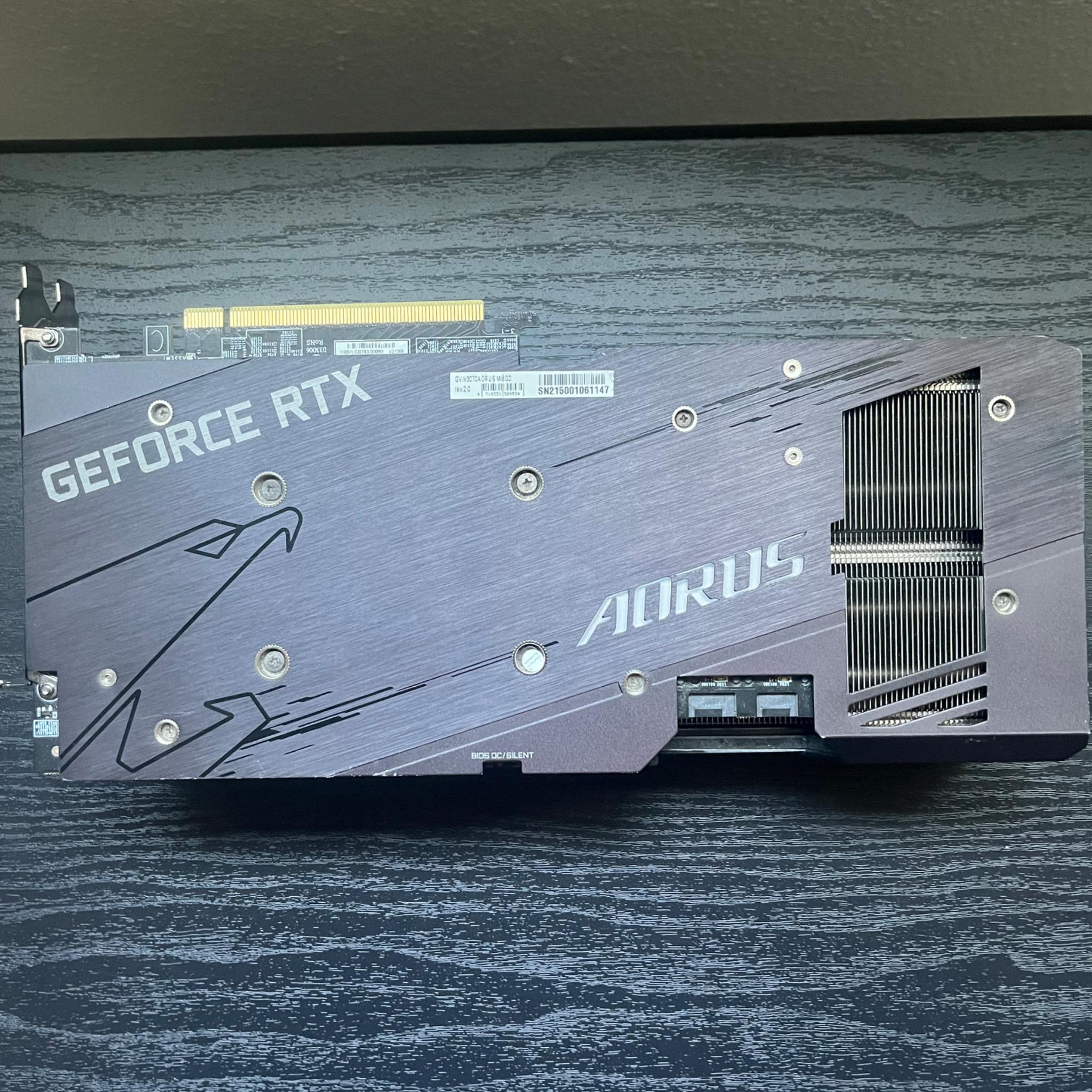 Gigabyte Aorus RTX 3070