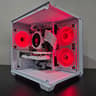 "THE ICE CUBE" Beautiful White Gaming PC | RTX 3050 | RYZEN 5 3600 | 16GB DDR4 RAM |