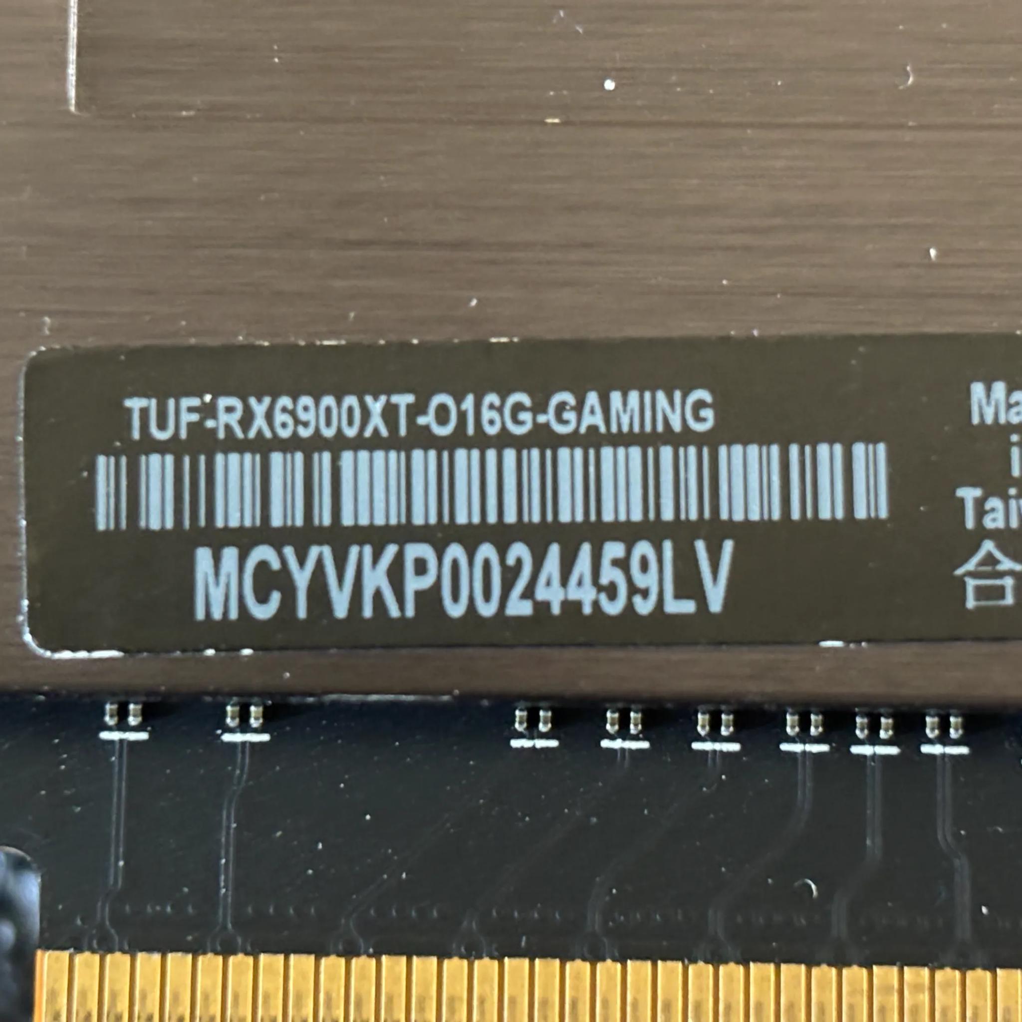 Asus TUF Gaming RX 6900XT 16GB