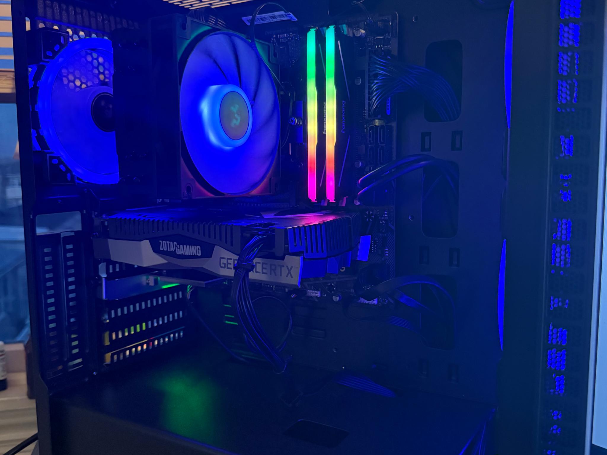 StealthStrike 2060 – High-Performance Gaming PC with Intel i5 10400F, RTX 2060 Super & 32GB RAM