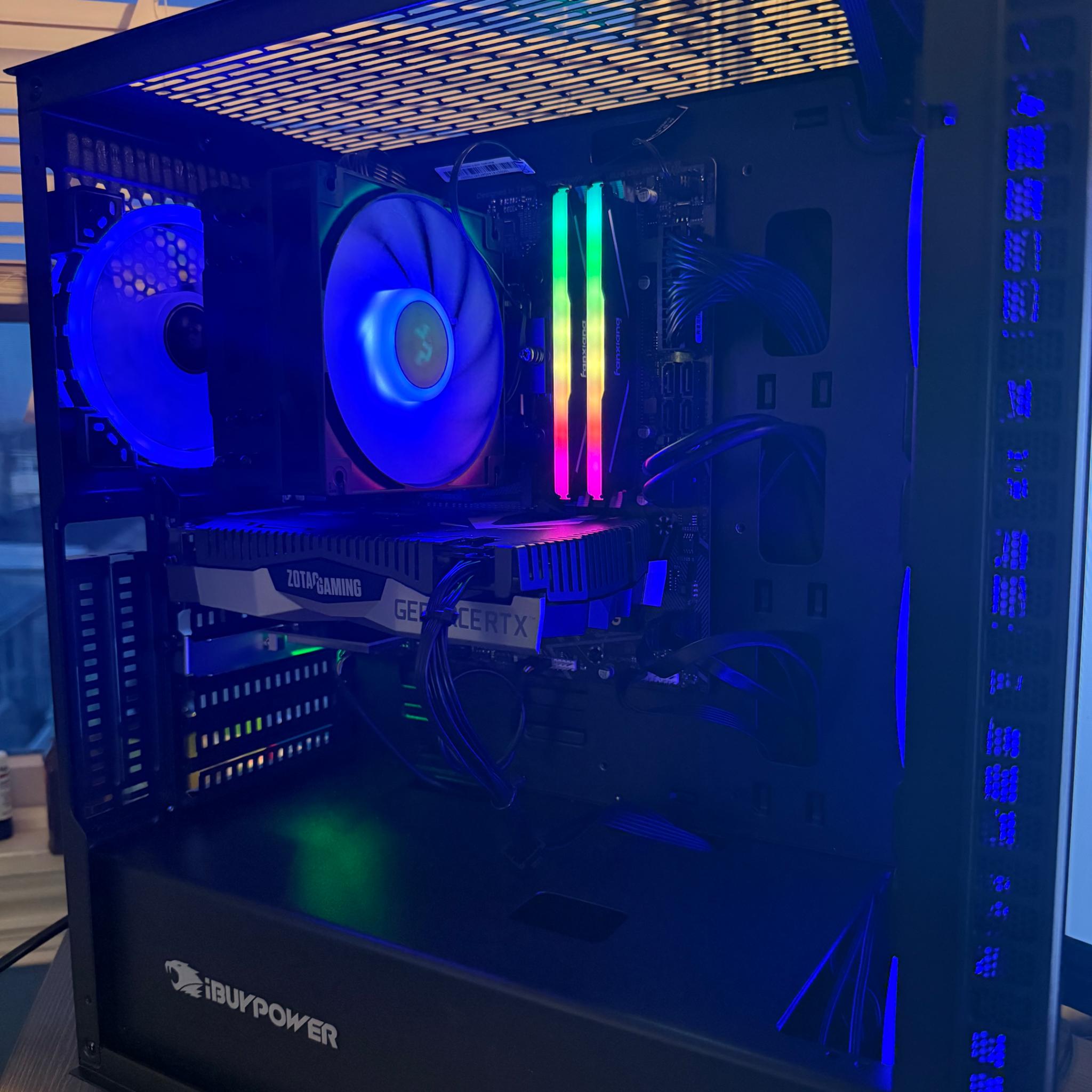 StealthStrike 2060 – High-Performance Gaming PC with Intel i5 10400F, RTX 2060 Super & 32GB RAM
