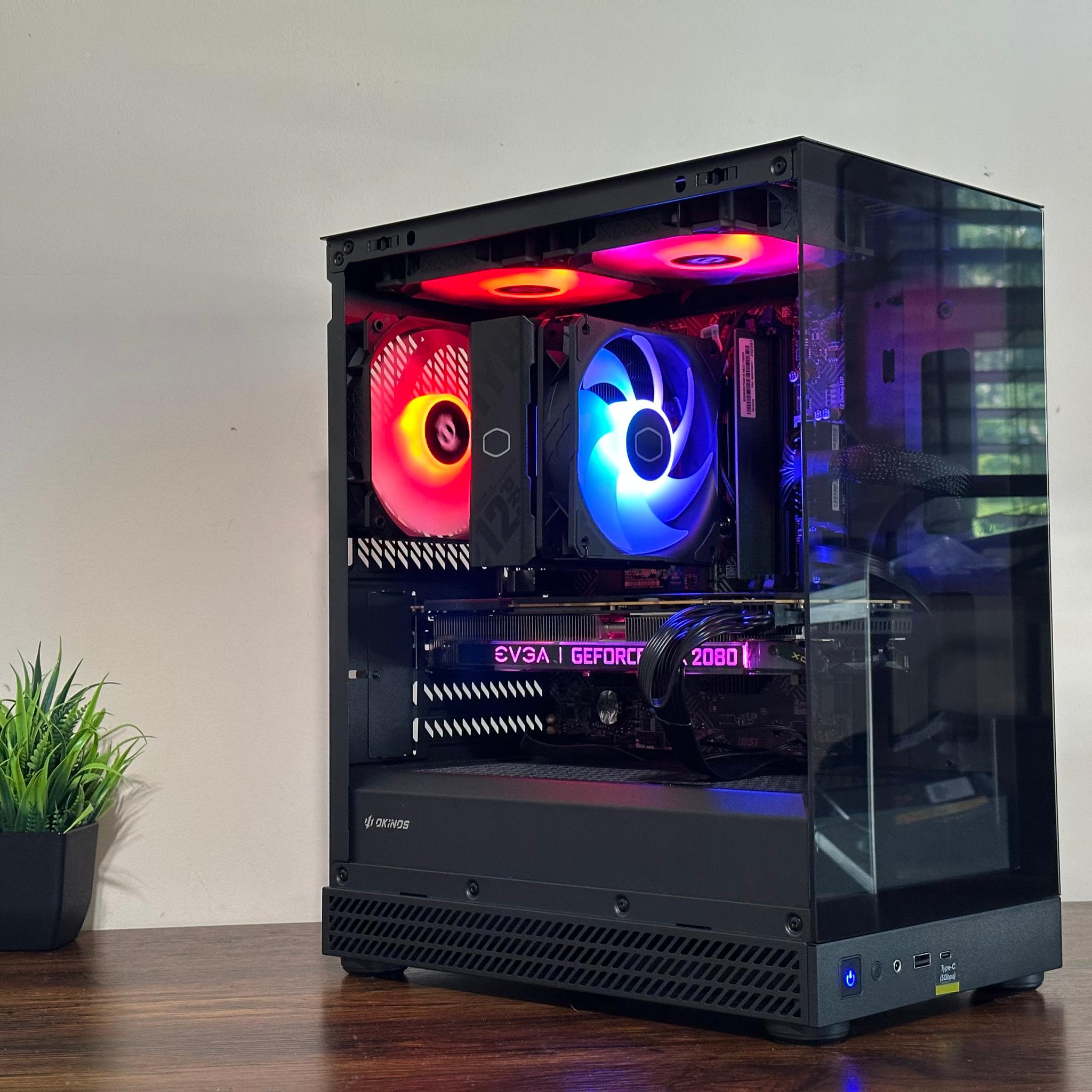 GAMING PC | RTX 2080 | I3-13100F | 16GB RAM | 500GB SSD | WIN 11