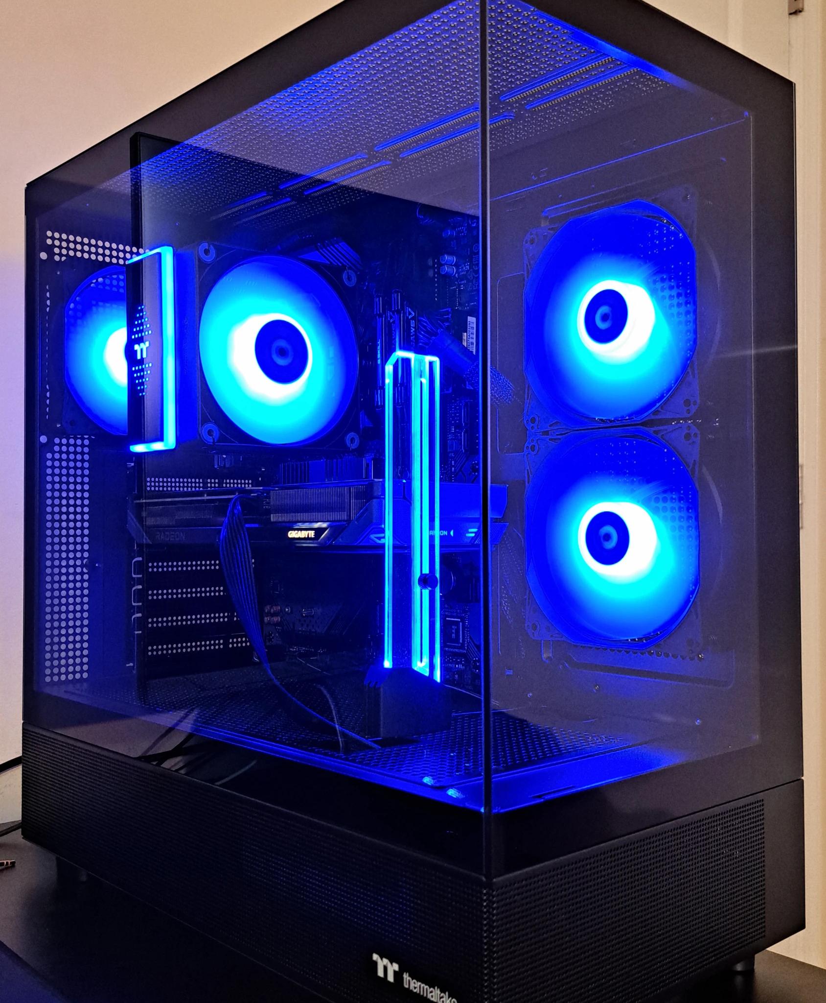 AM4 Mid-Range Gaming PC - Ryzen 5 5500 | RX 9060 XT 16 GB | 16 GB RAM | 1 TB NVMe