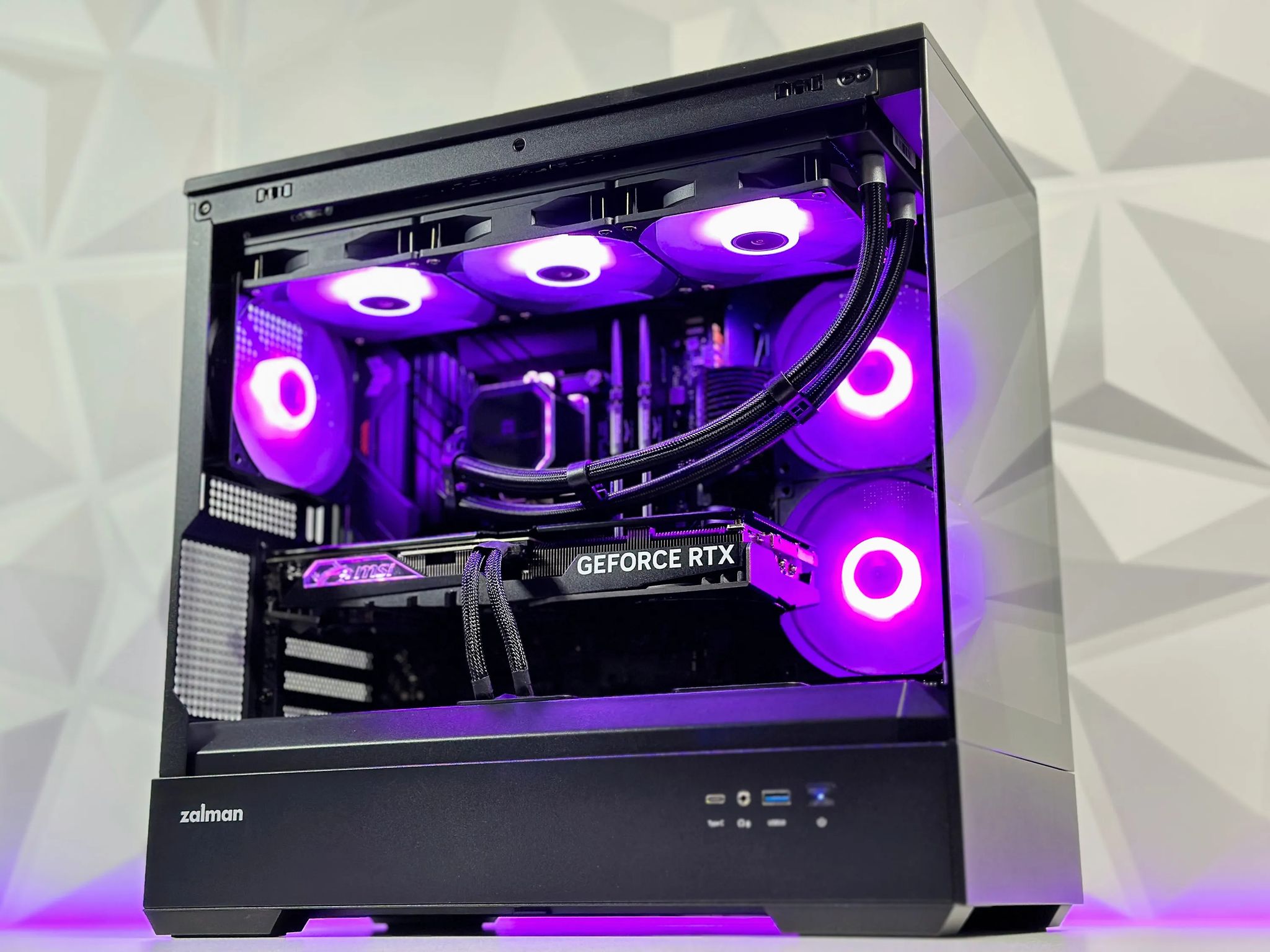 🌃🦇The Dark Knight 🦇Liquid Cooled Gaming PC🦇Nvidia RTX 4070 12GB🦇Intel  12600KF🦇32GB DDR4🦇1TB