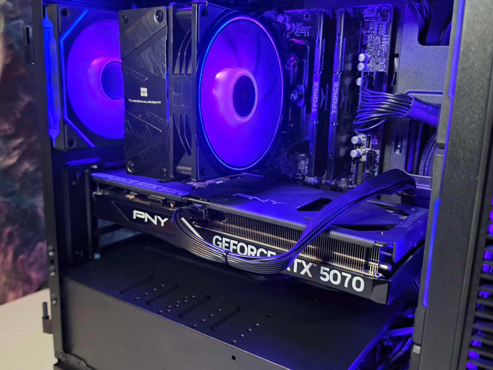 PNY RTX 5070 12gb + Ryzen 9600x PC Build #97