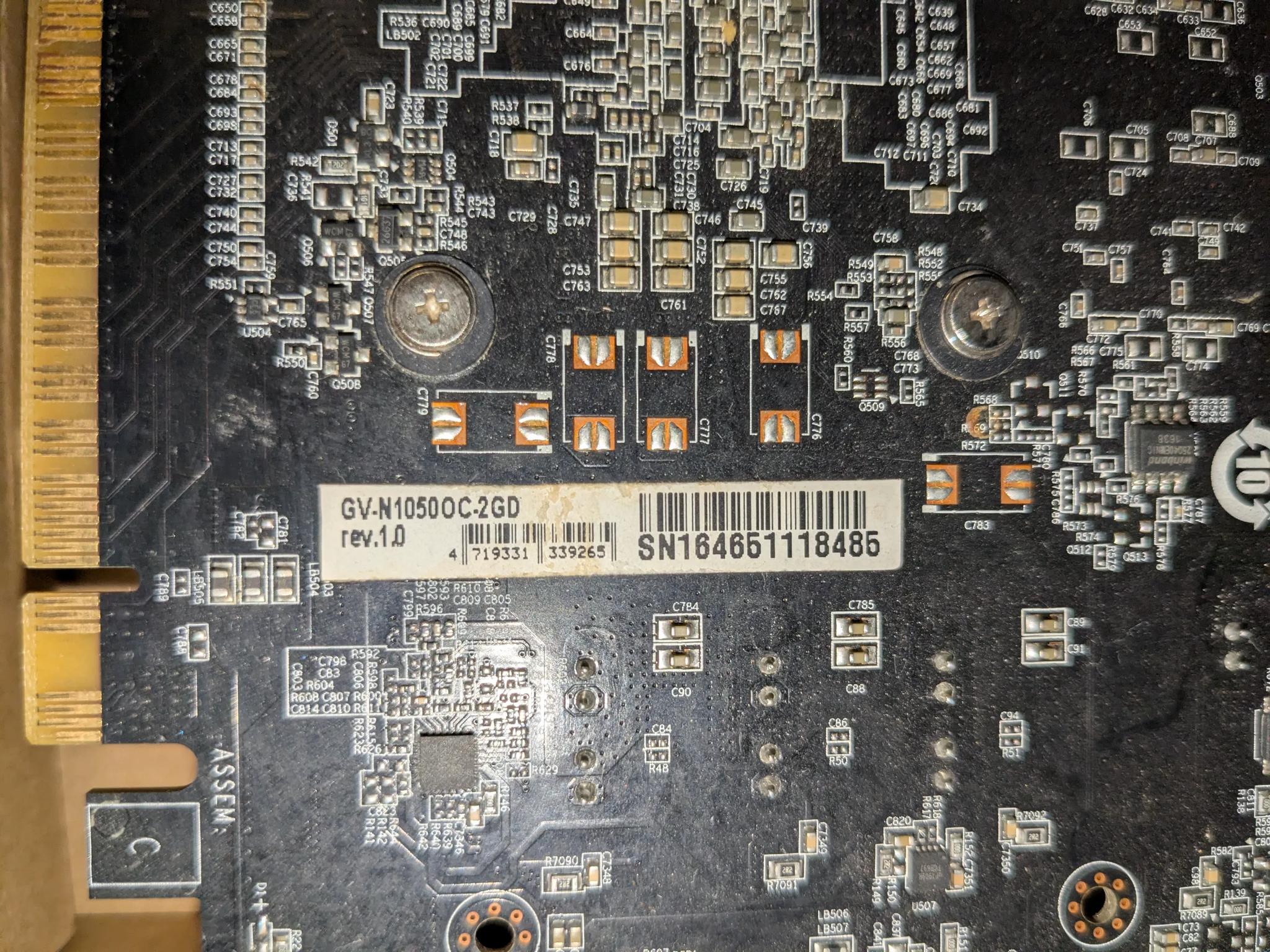 Nvidia GTX 1050 OC