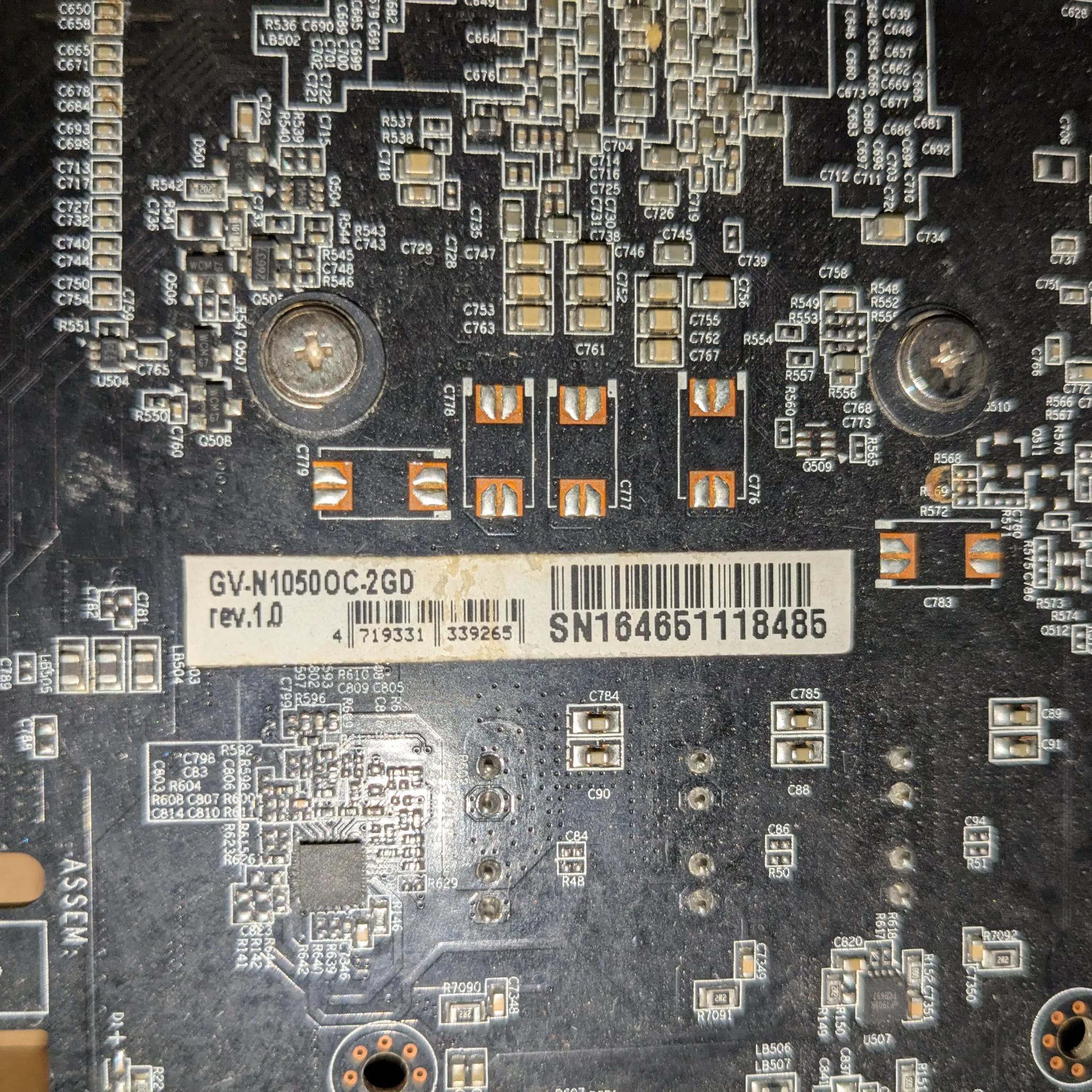 Nvidia GTX 1050 OC