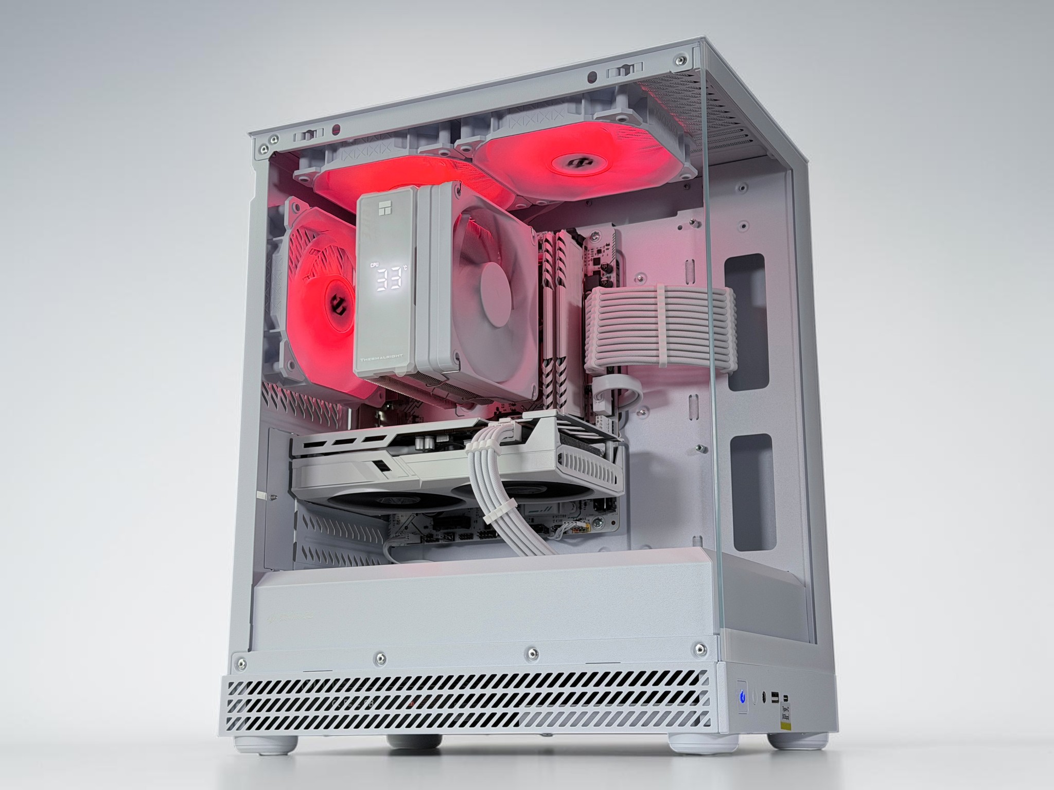 🌬️🌨️Gaming PC❄️AMD RX 6600 8GB❄️AMD Ryzen 5 3500X 6 core❄️16GB DDR4❄️ 1.25TB  SSD