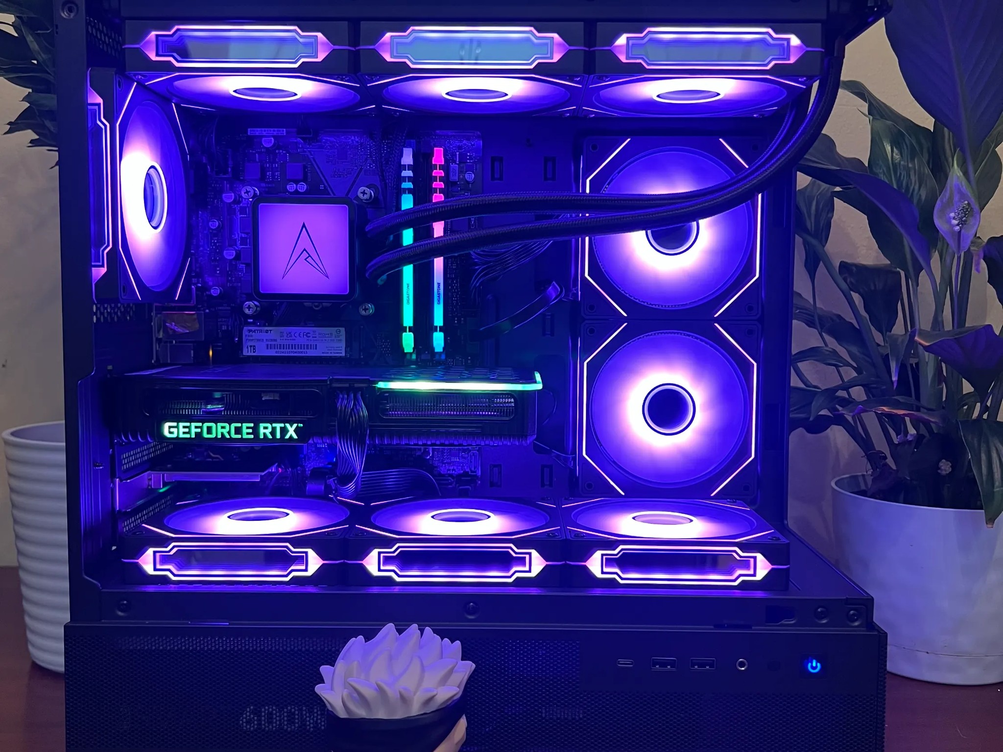 Water Cooled Gaming PC Intel I7, Nvidia RTX 3060 ti 8gb, 2TB Storage, 32GB RAM, WINDOWS 10