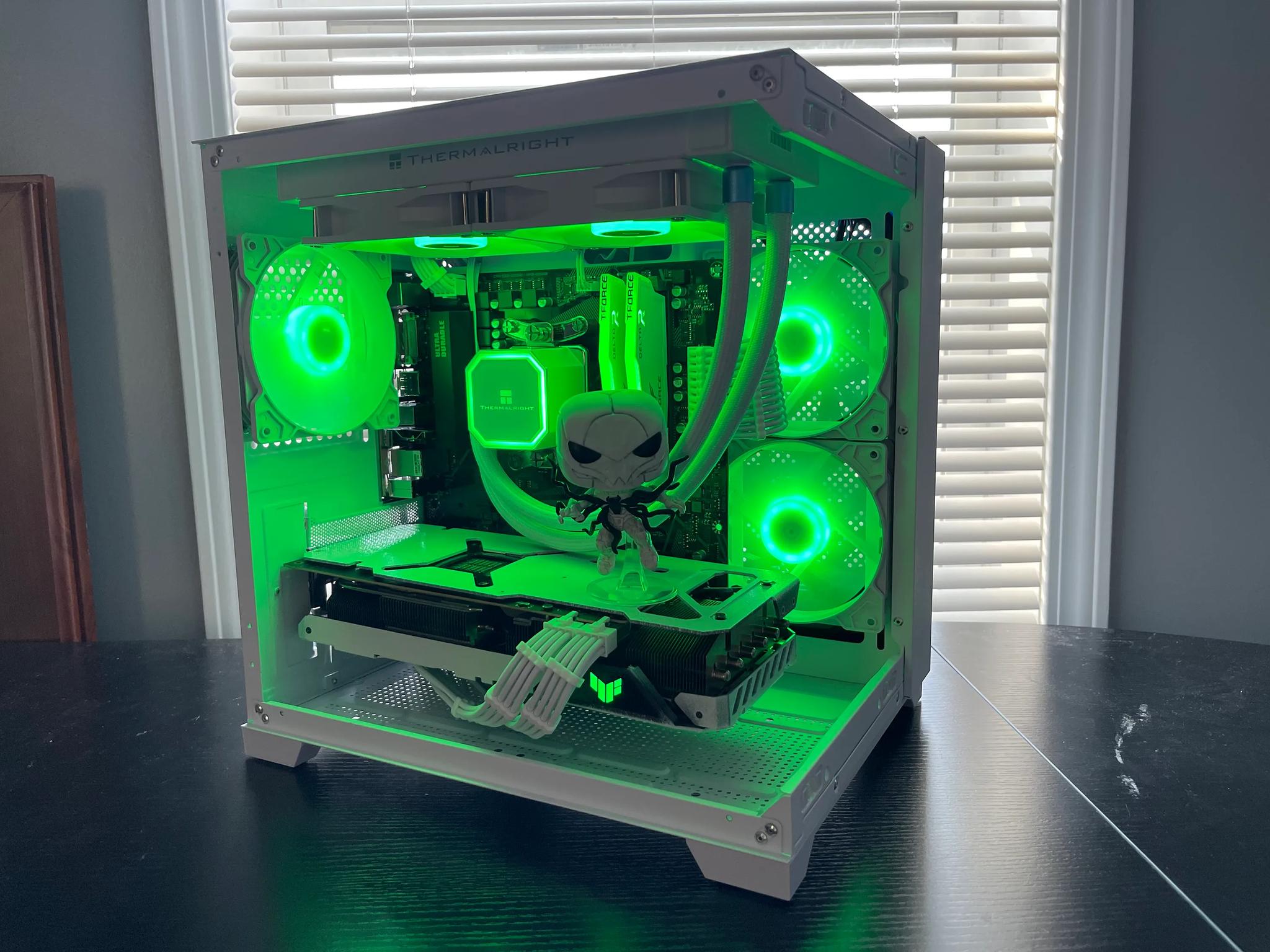 ⚪White Spider🕸️🌊Liquid Cooled🌊 RTX 3080 | Ryzen 7 5800X | 1TB NVME | 32GB RAM