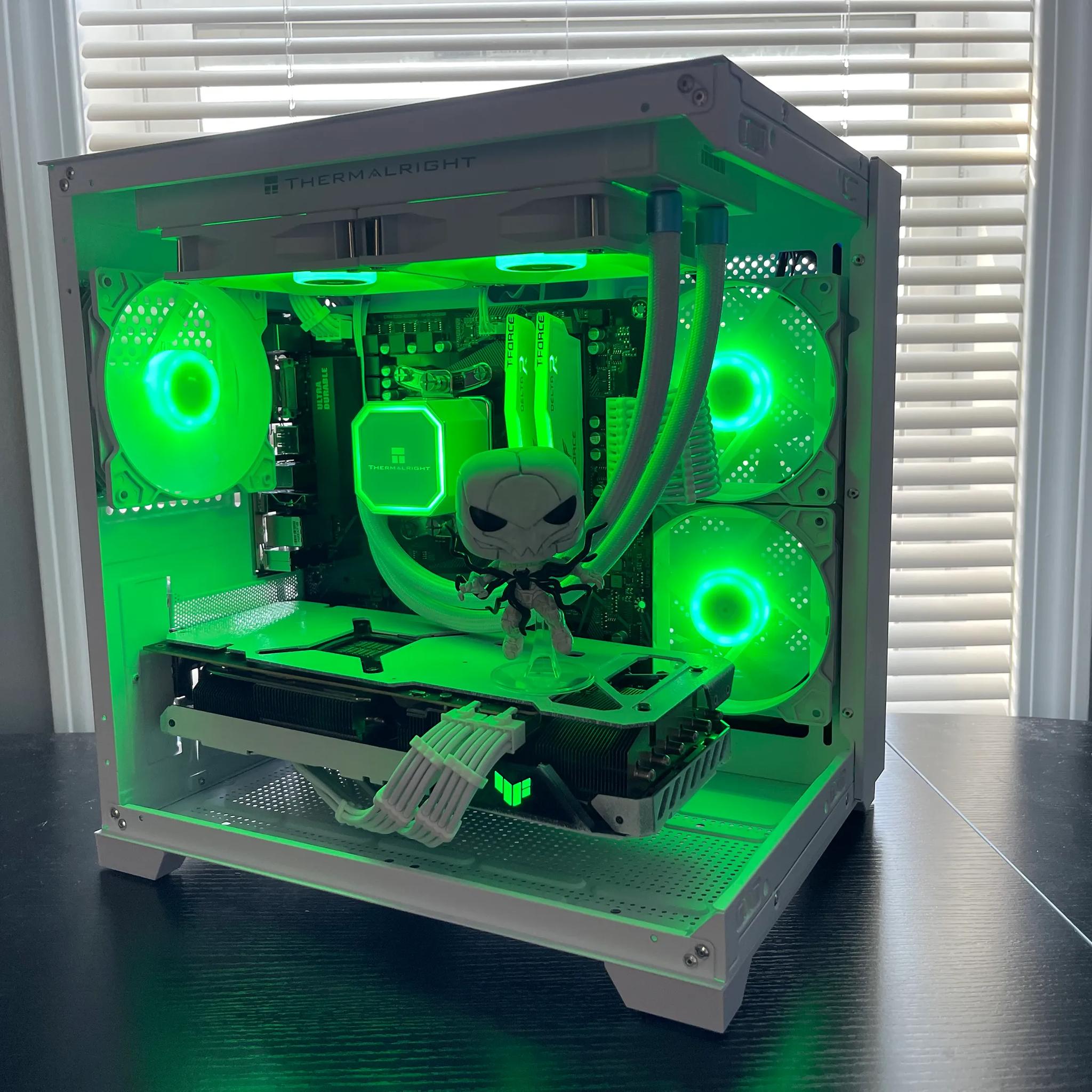 ⚪White Spider🕸️🌊Liquid Cooled🌊 RTX 3080 | Ryzen 7 5800X | 1TB NVME | 32GB RAM