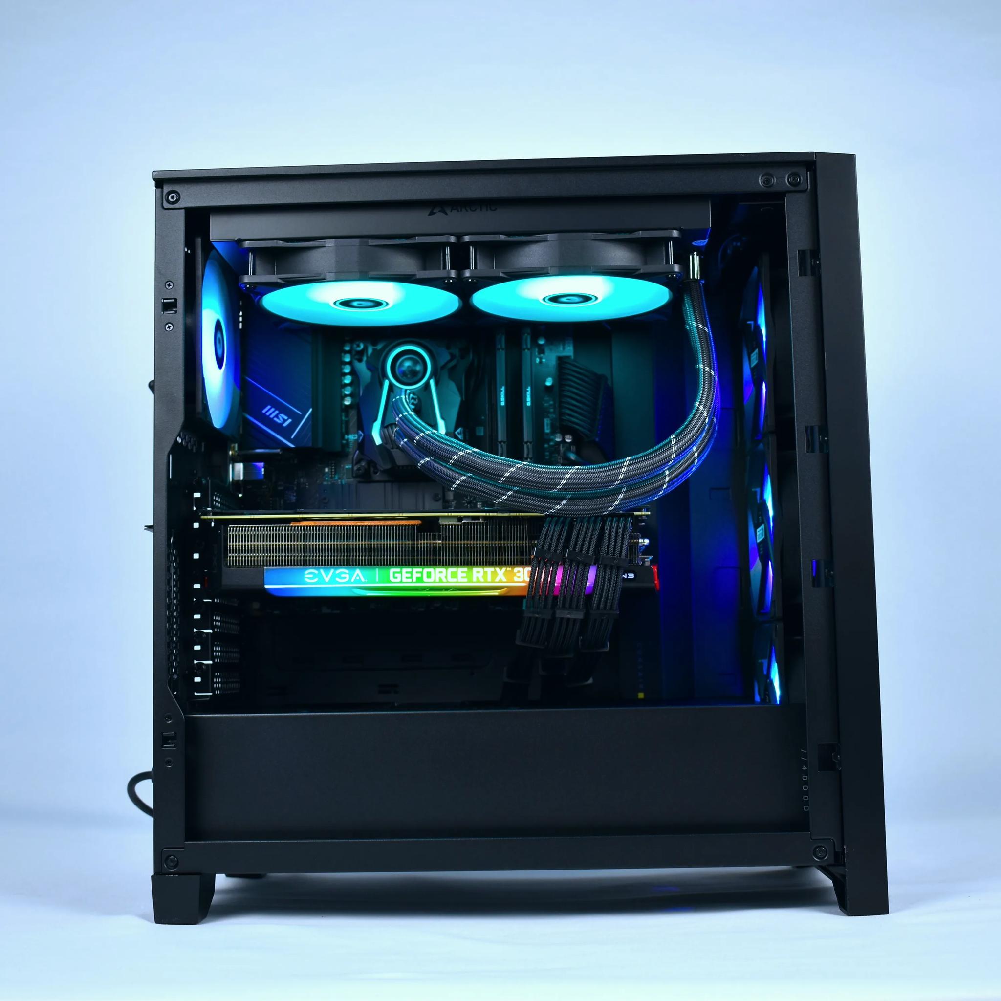 🥷🏼NINJA🥷🏼 Ryzen 7600X, NVIDIA RTX 3080, 32G DDR5-6000, 1TB NVME | Forge Custom PC | Jawa Special
