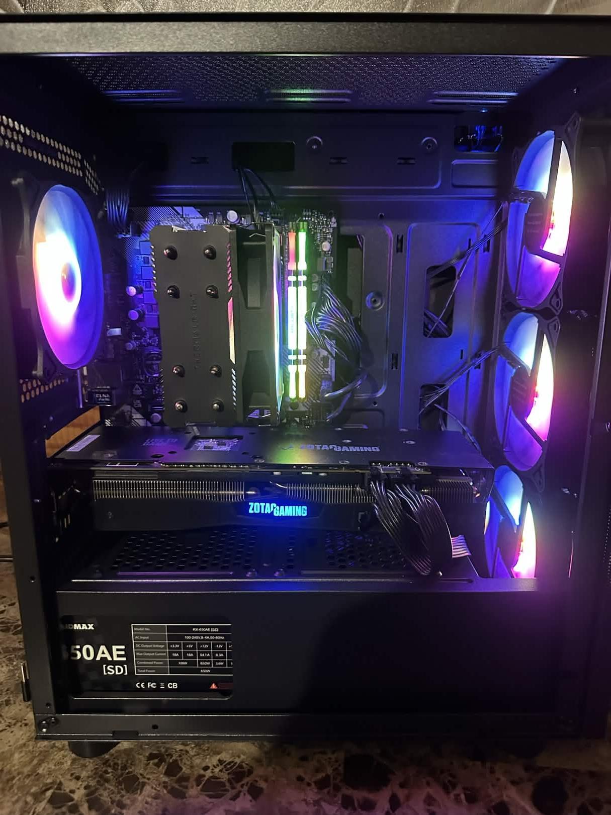 Ryzen 3600 Gaming PC!! | RTX 2060 Super | 16GB Ram | 512 GB NVMe SSD | Windows 11 ARGB Computer