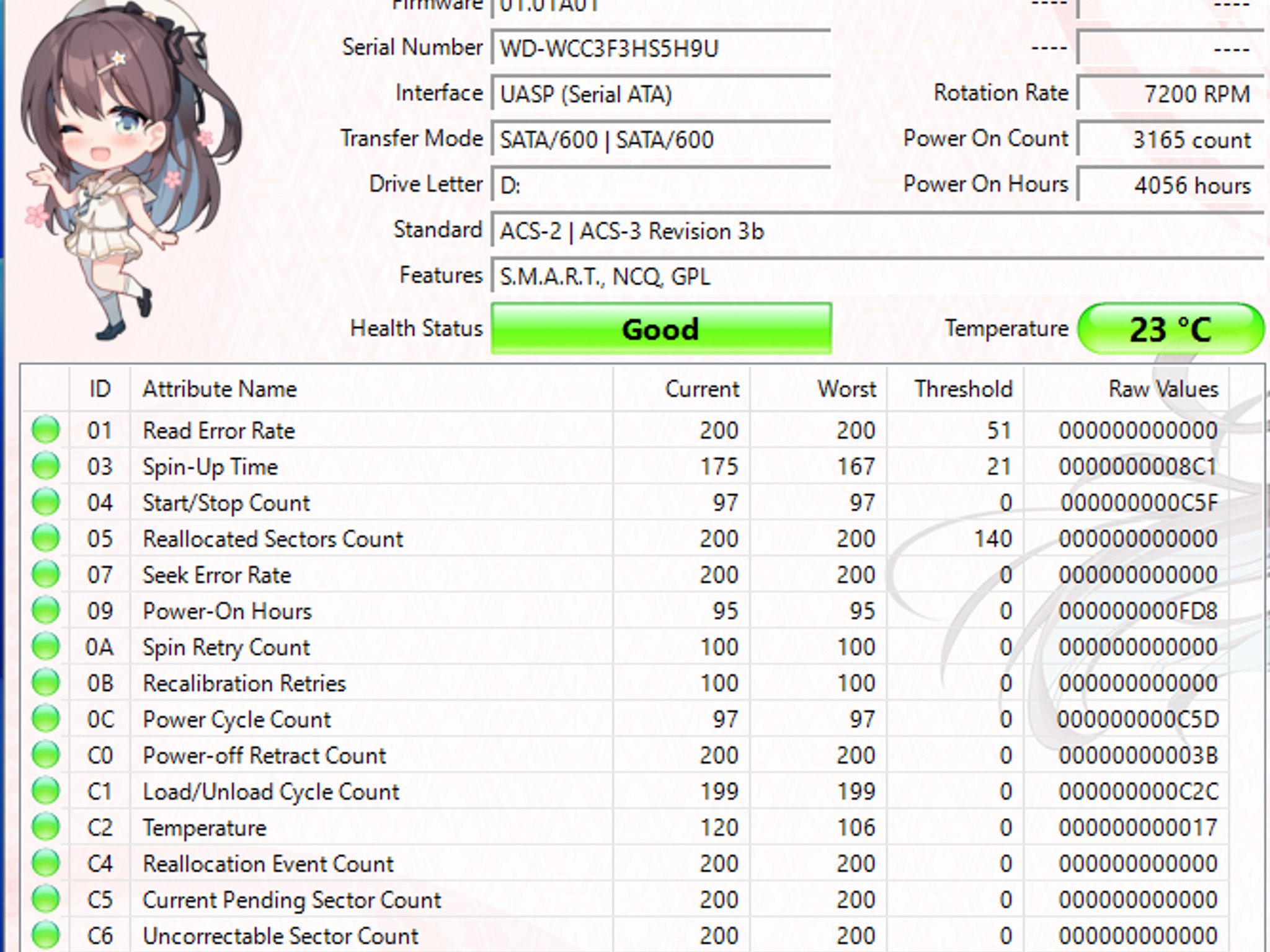 WD Blue 1TB 7200RPM SATA Hard Drive | Tested & Healthy