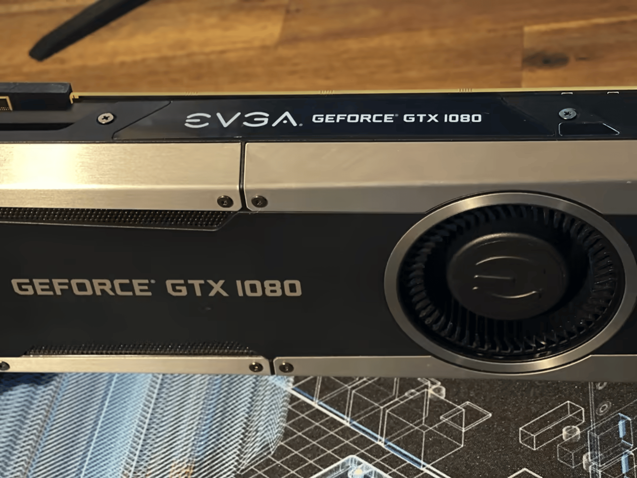 Used, EVGA GTX 1080 8GB GPU