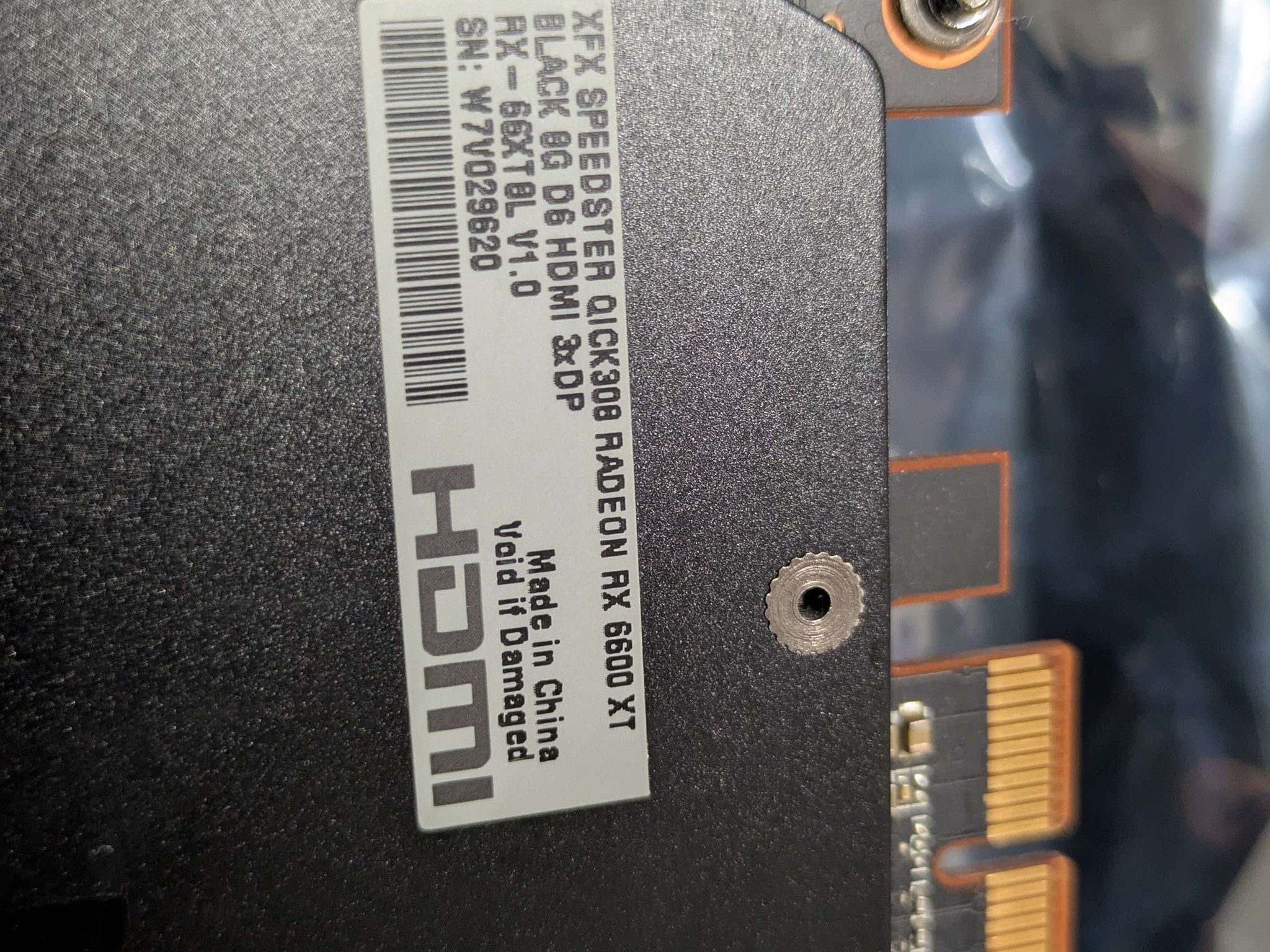 XFX Speedster QICK 308 RX 6600 XT