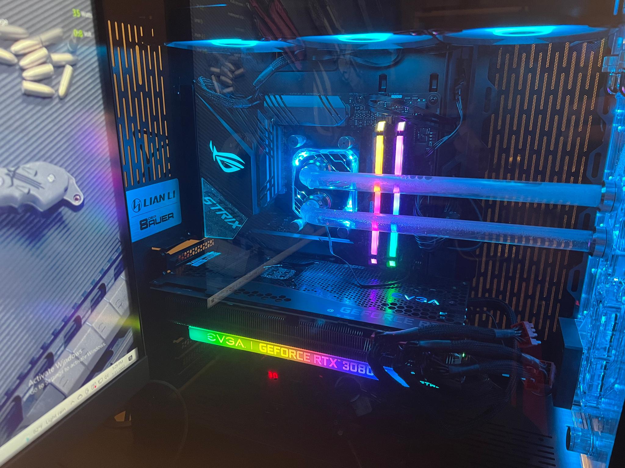 GeForce RTX 3080 Ti Custom Gaming PC - Ryzen 7 9850X3D, 32GB RAM