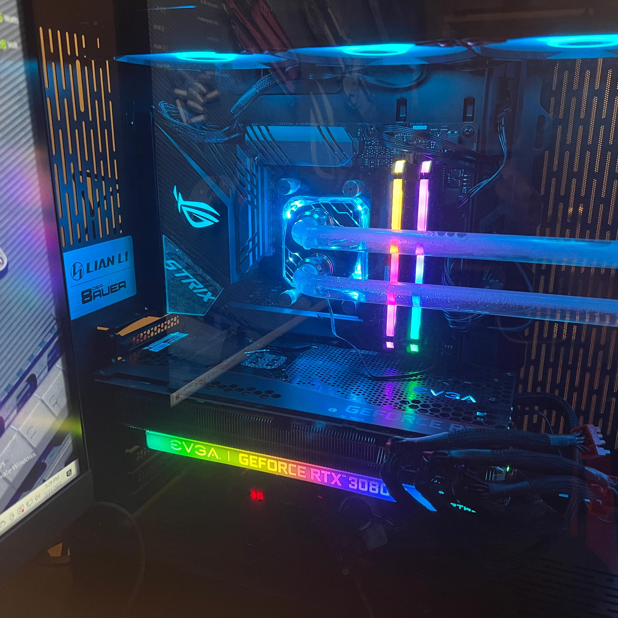GeForce RTX 3080 Ti Custom Gaming PC - Ryzen 7 9850X3D, 32GB RAM