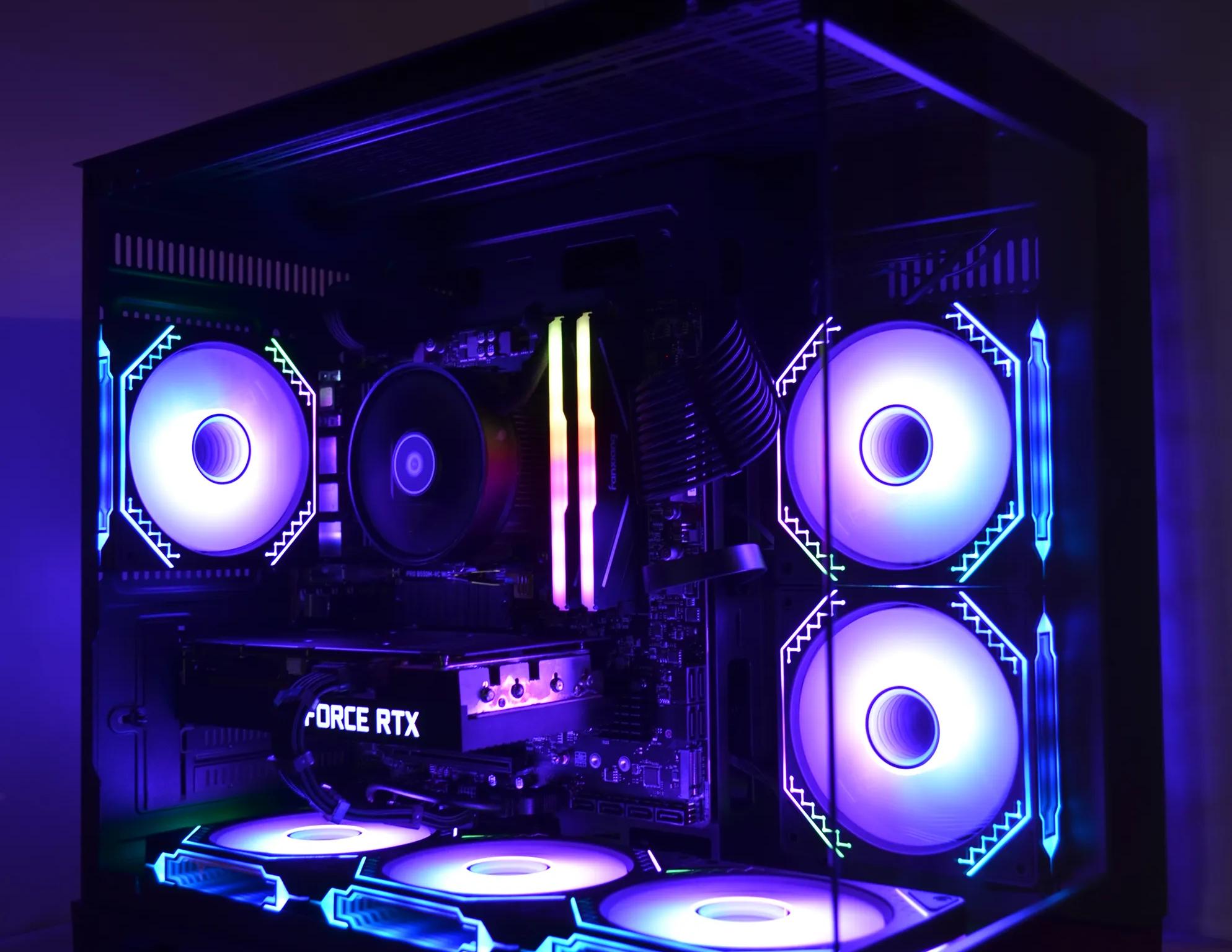 👾Dark knight⚔️ RTX 3060Ti - Ryzen 5 5500 - 1tb NVMe SSd - 16gb 3600Mhz RAM