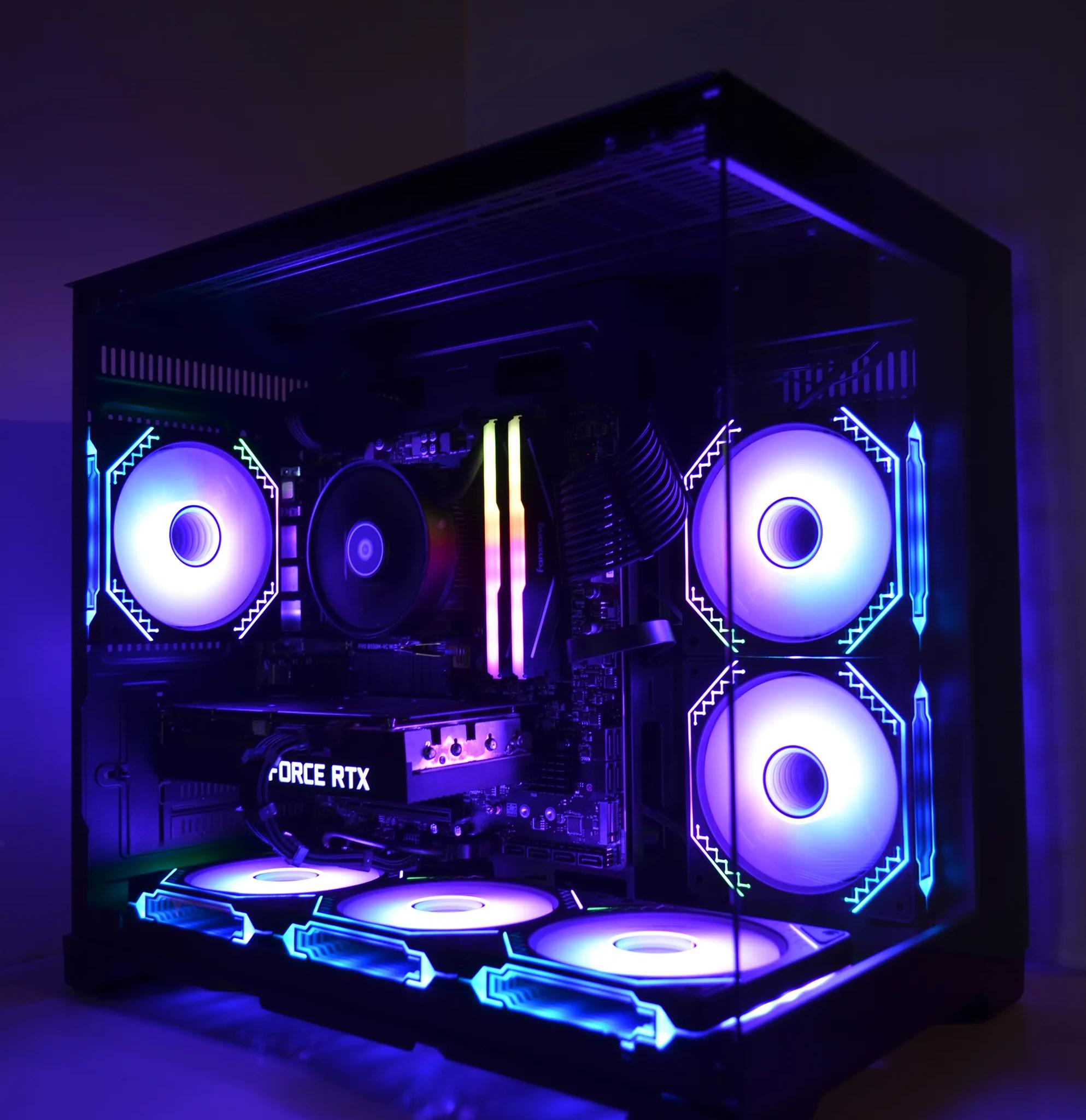 👾Dark knight⚔️ RTX 3060Ti - Ryzen 5 5500 - 1tb NVMe SSd - 16gb 3600Mhz RAM