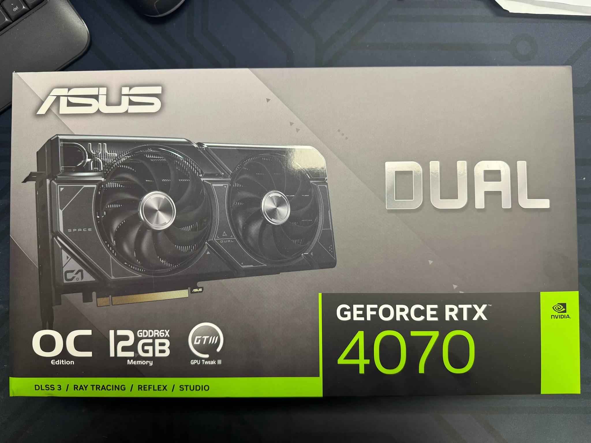 ASUS nVidia GeForce RTX 4070 Dual *NIB*