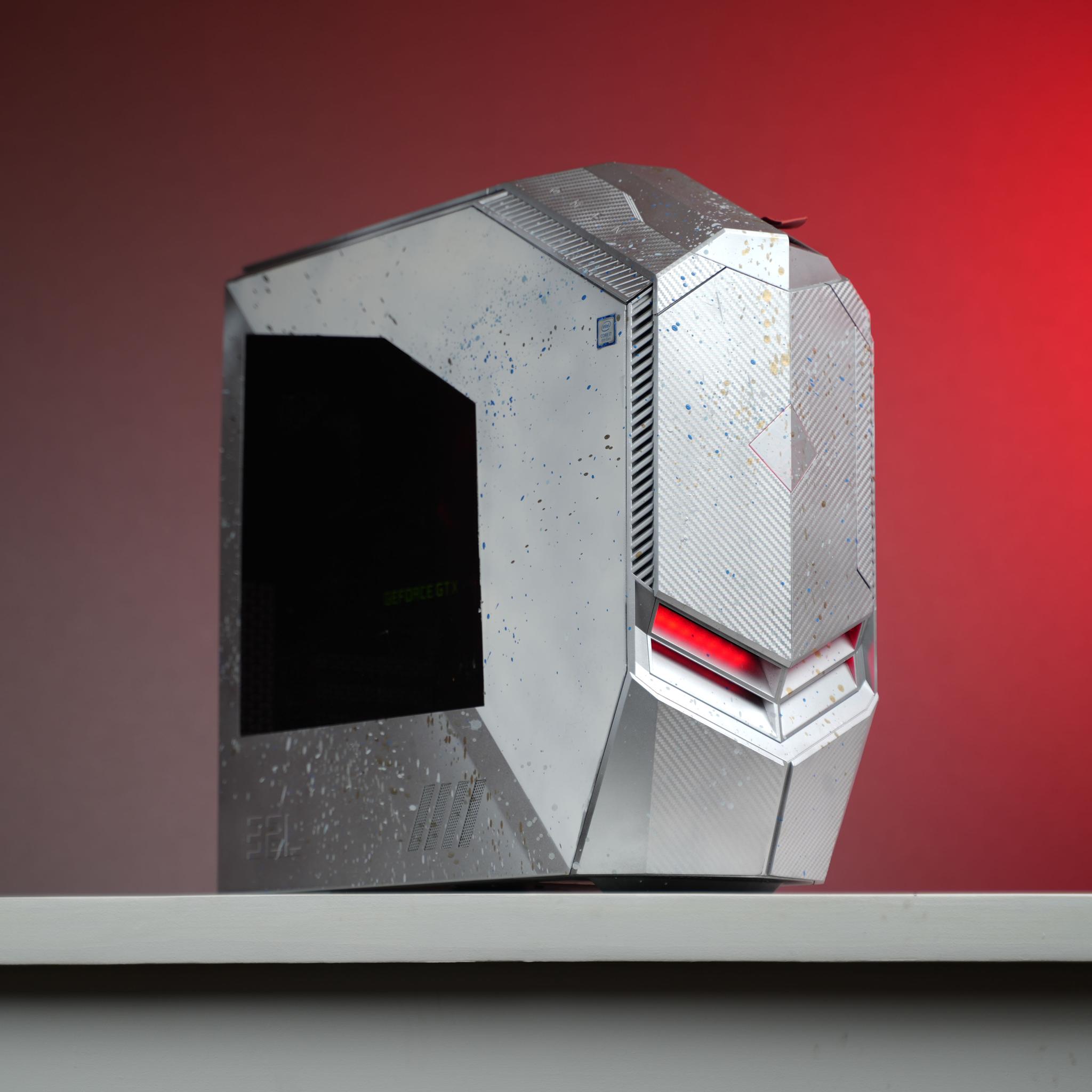 “OMNFORM RW” GTX 1080 Intel Core i7 8700 16GB 1.3TB Windows 11 Gaming PC Powerhouse