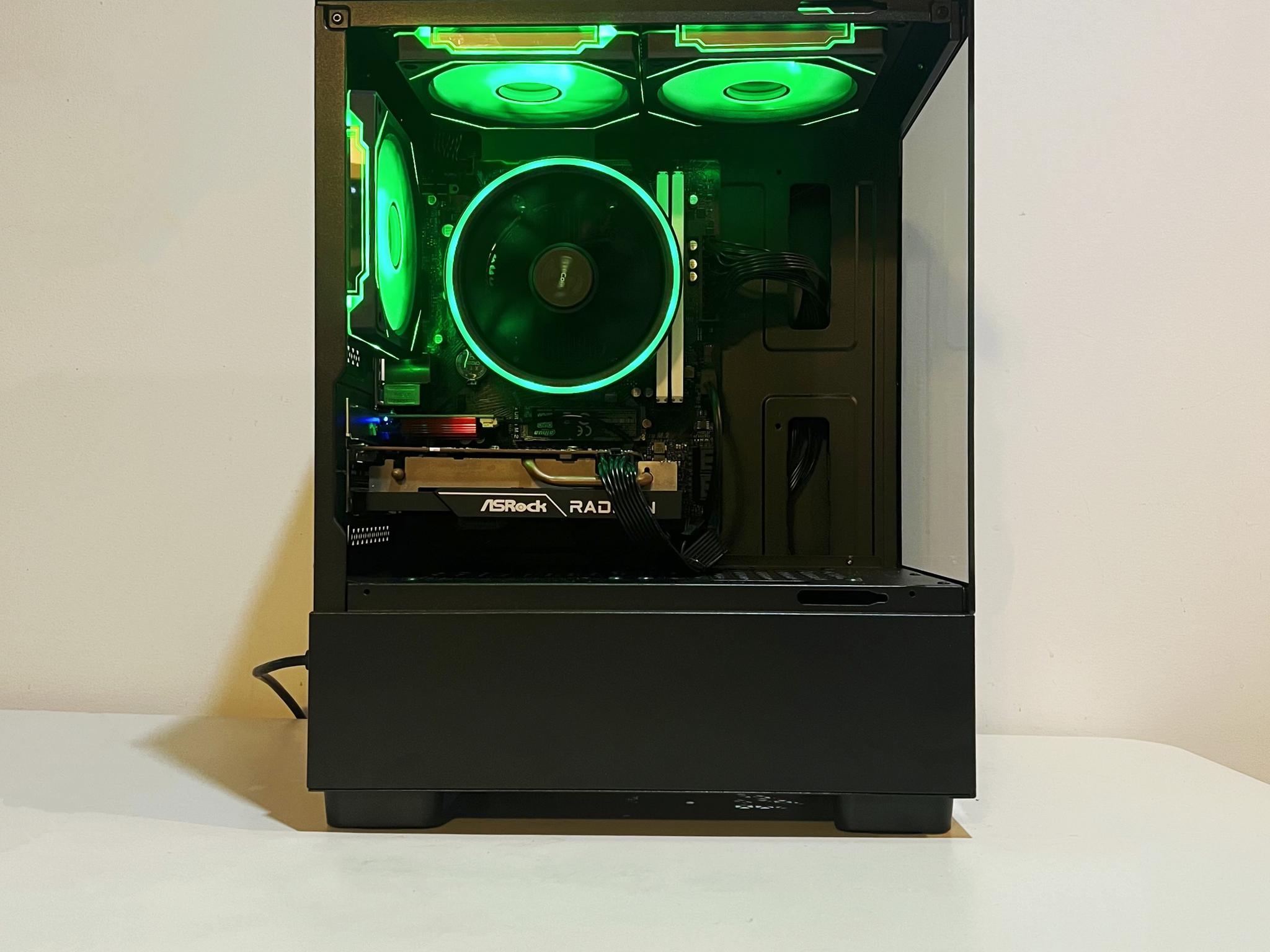 🔥SALE🔥 R5-4500|RX 6500XT|16GB RAM|WIFI|ARGB Fans|-DepxTech Pre-Built PC